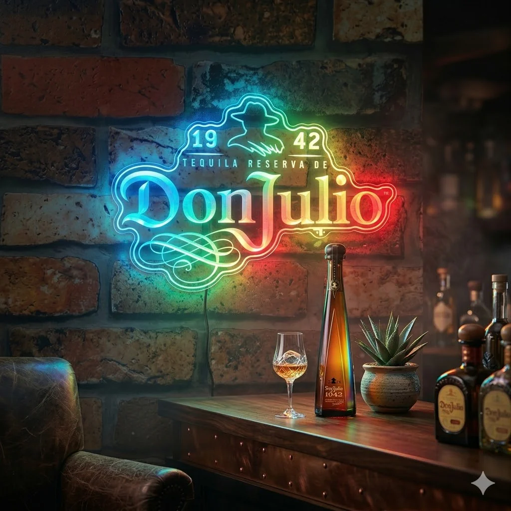 Don Julio Neon LED Sign with Dynamic RGB Colors - Image 6