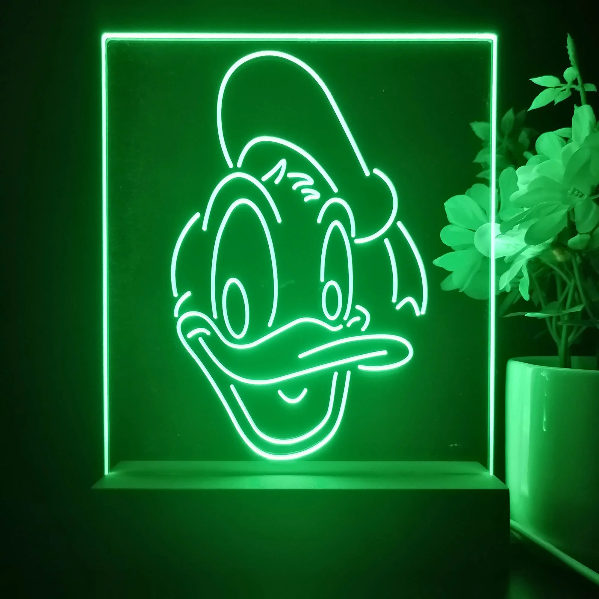 Donald Duck 3D Illusion Night Light Desk Lamp - Image 4
