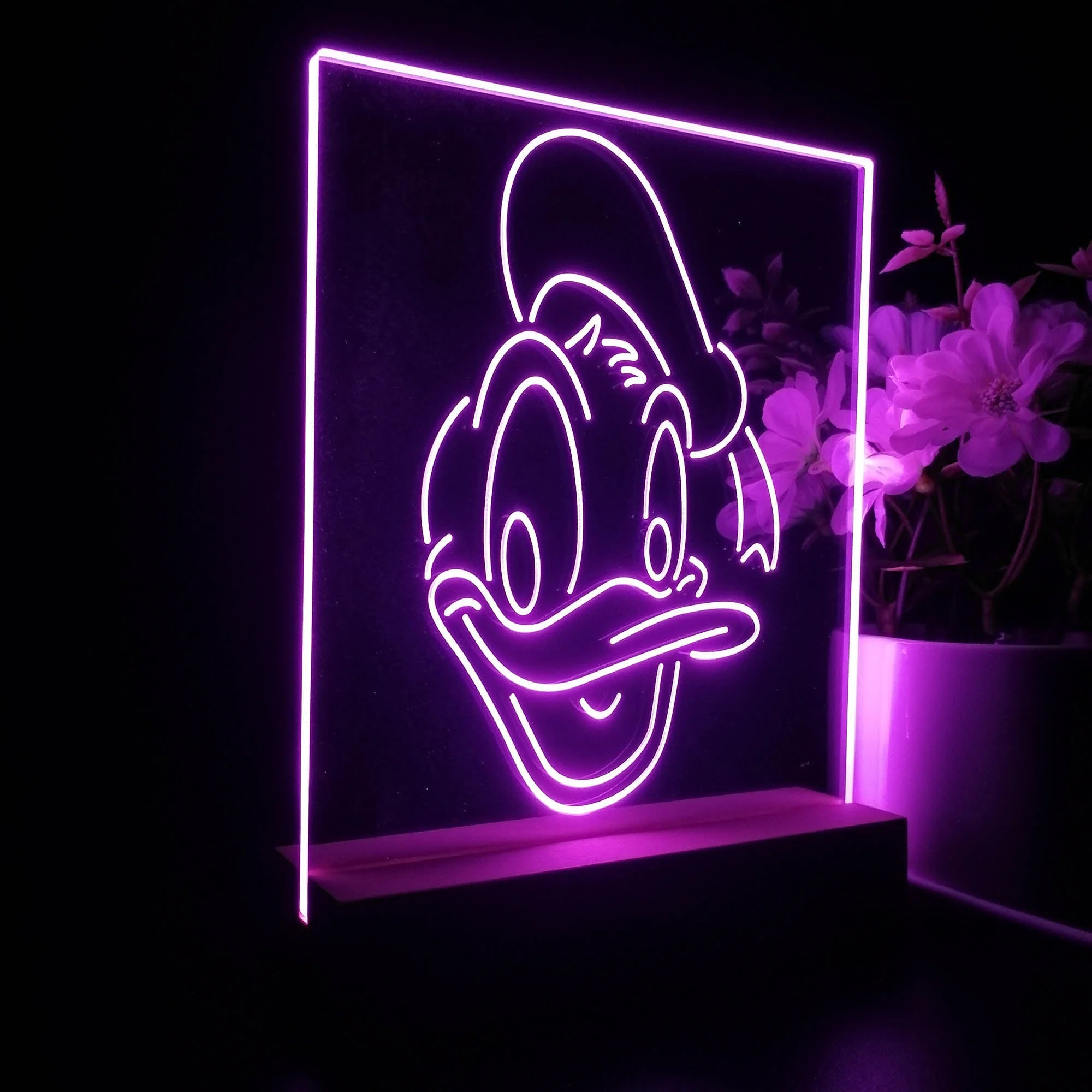 Donald Duck 3D Illusion Night Light Desk Lamp - Image 5