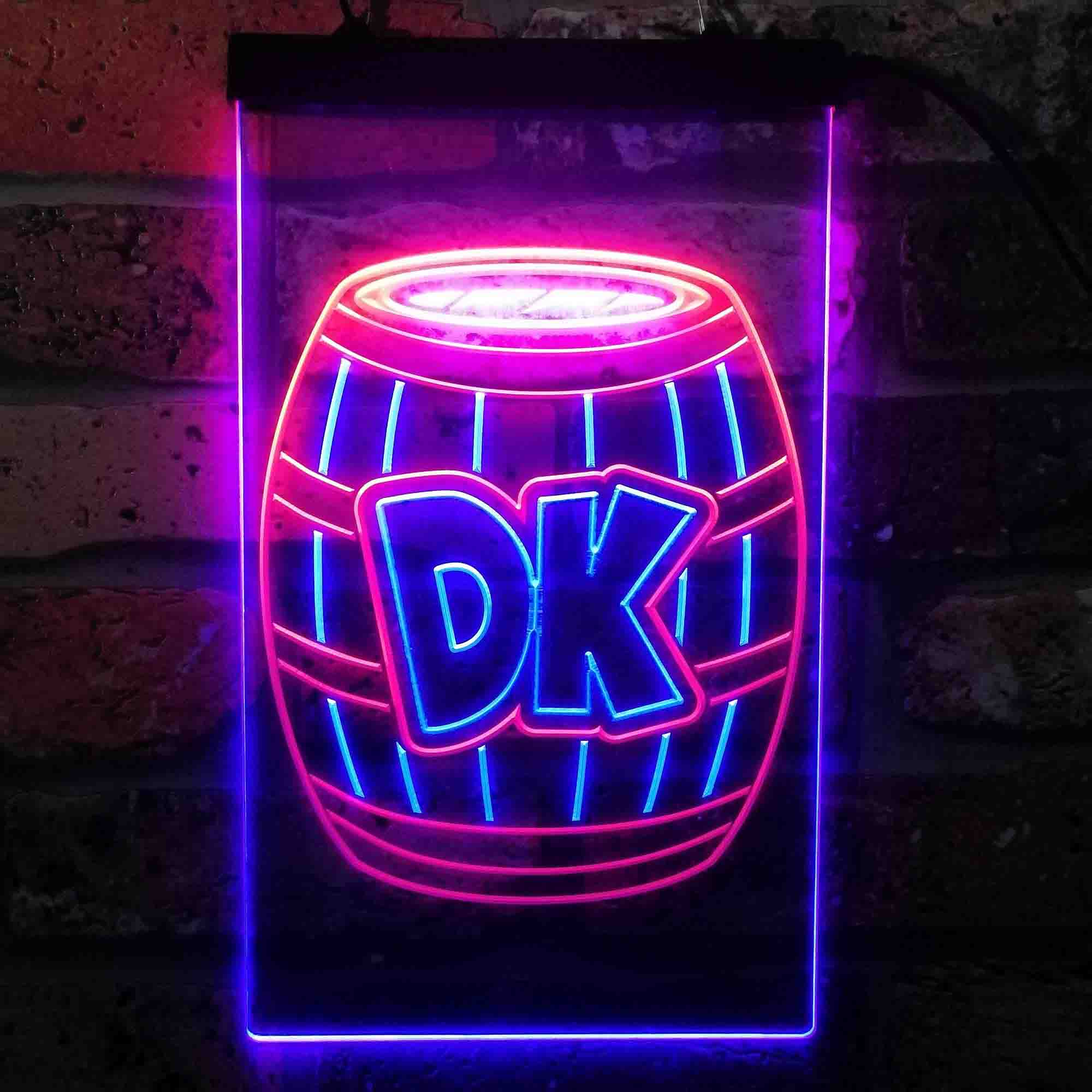 Donkey Kong Barrel Neon LED Sign - Image 13