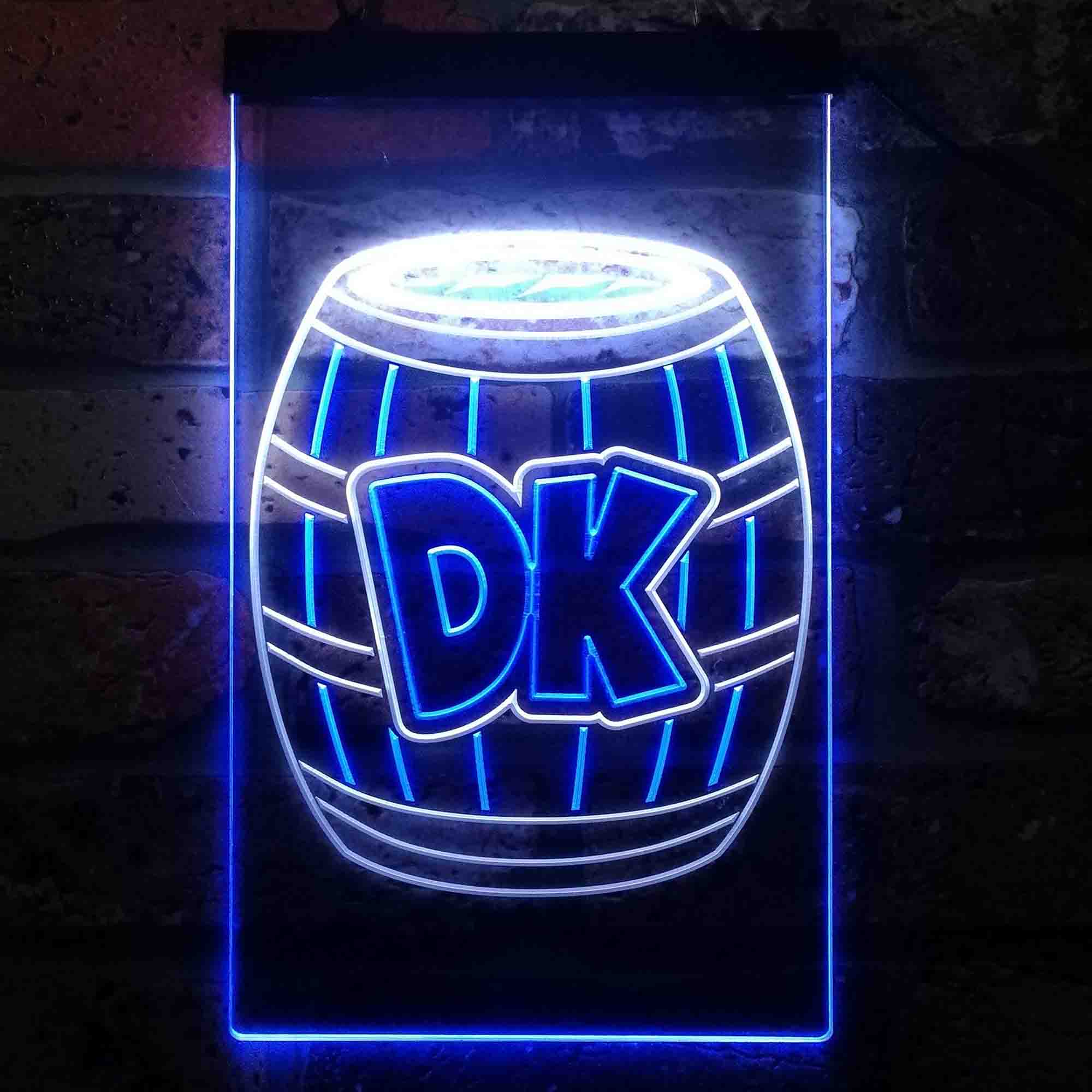 Donkey Kong Barrel Neon LED Sign - Image 5