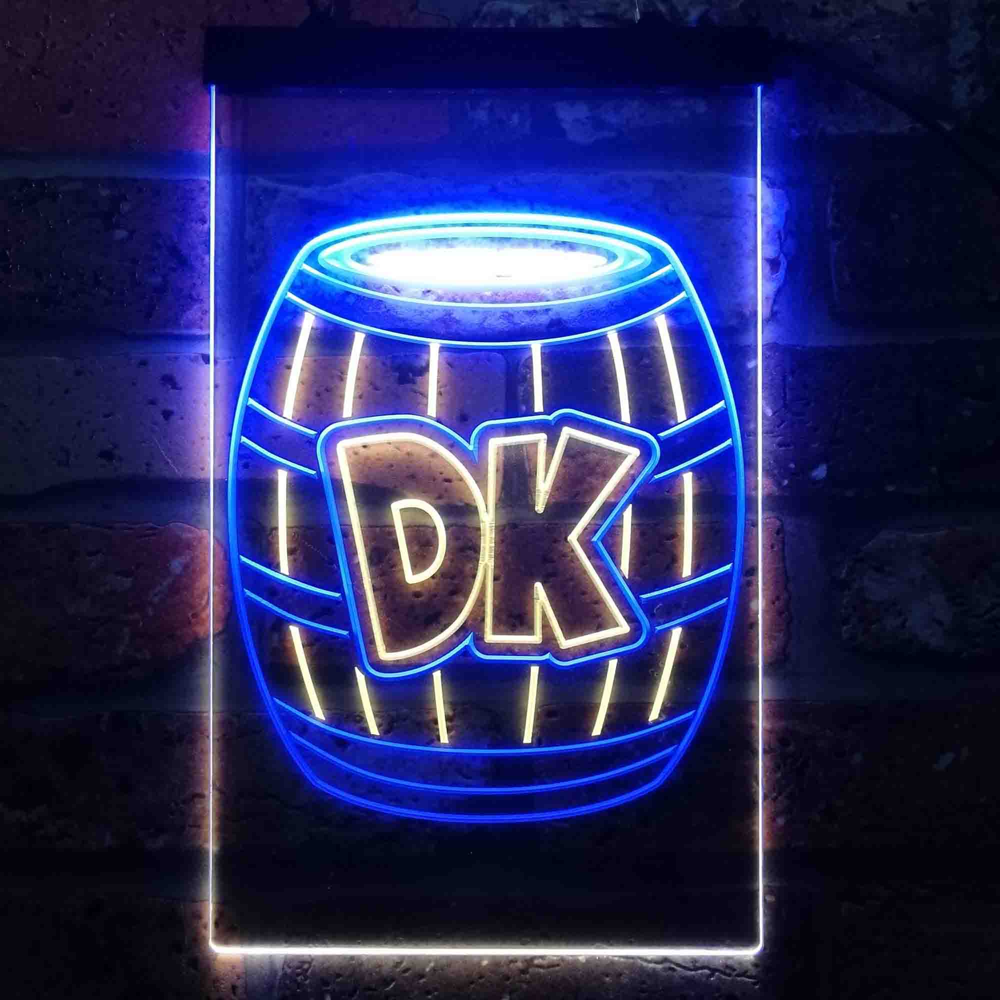 Donkey Kong Barrel Neon LED Sign - Image 8