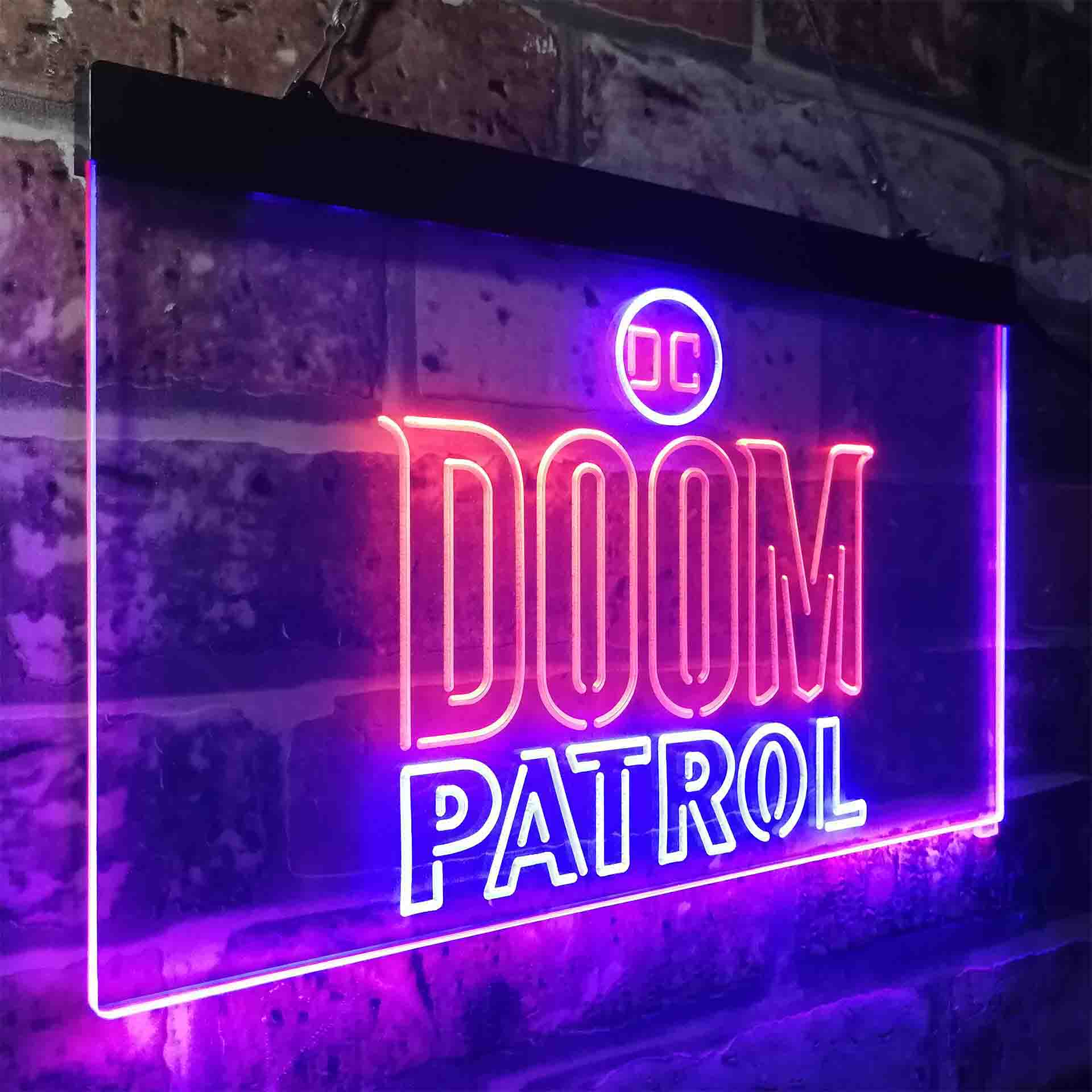 Doom Patrol Neon-Like LED Sign - Image 22