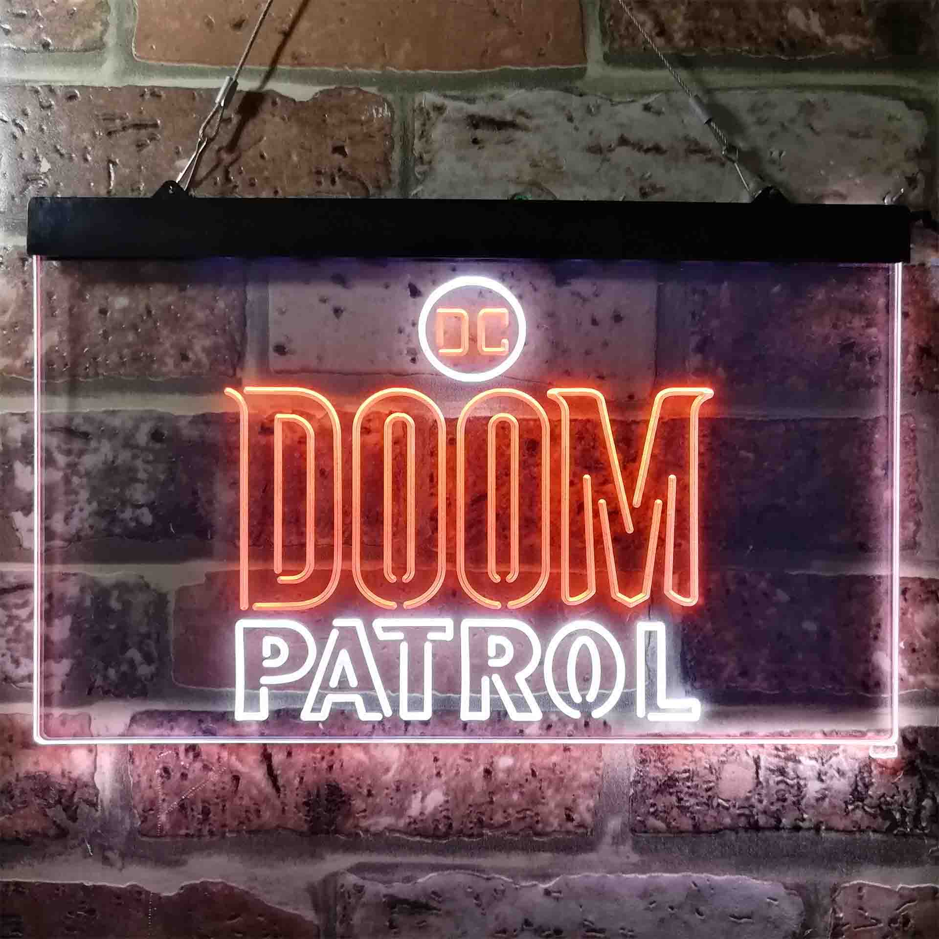 Doom Patrol Neon-Like LED Sign - Image 3