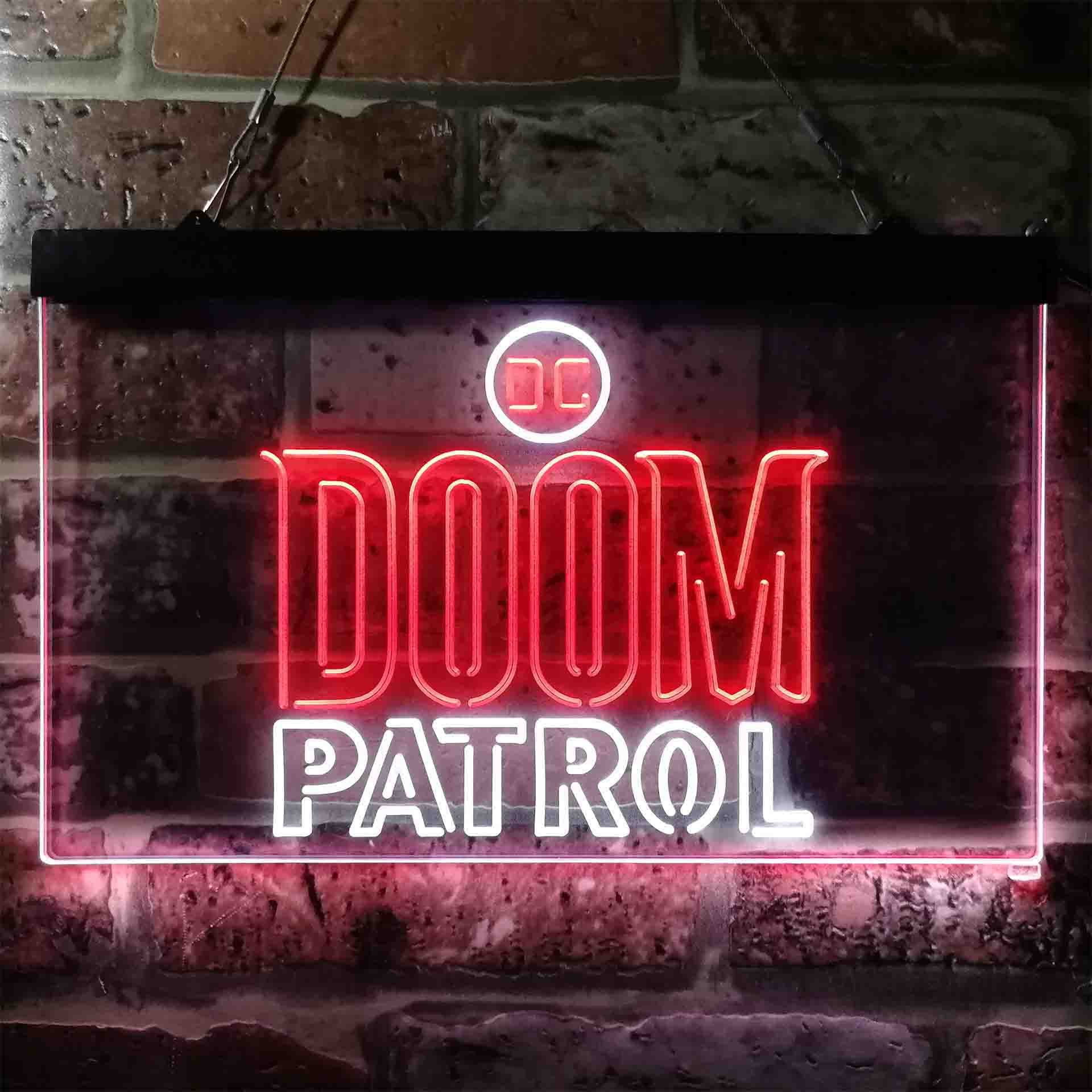 Doom Patrol Neon-Like LED Sign - Image 4