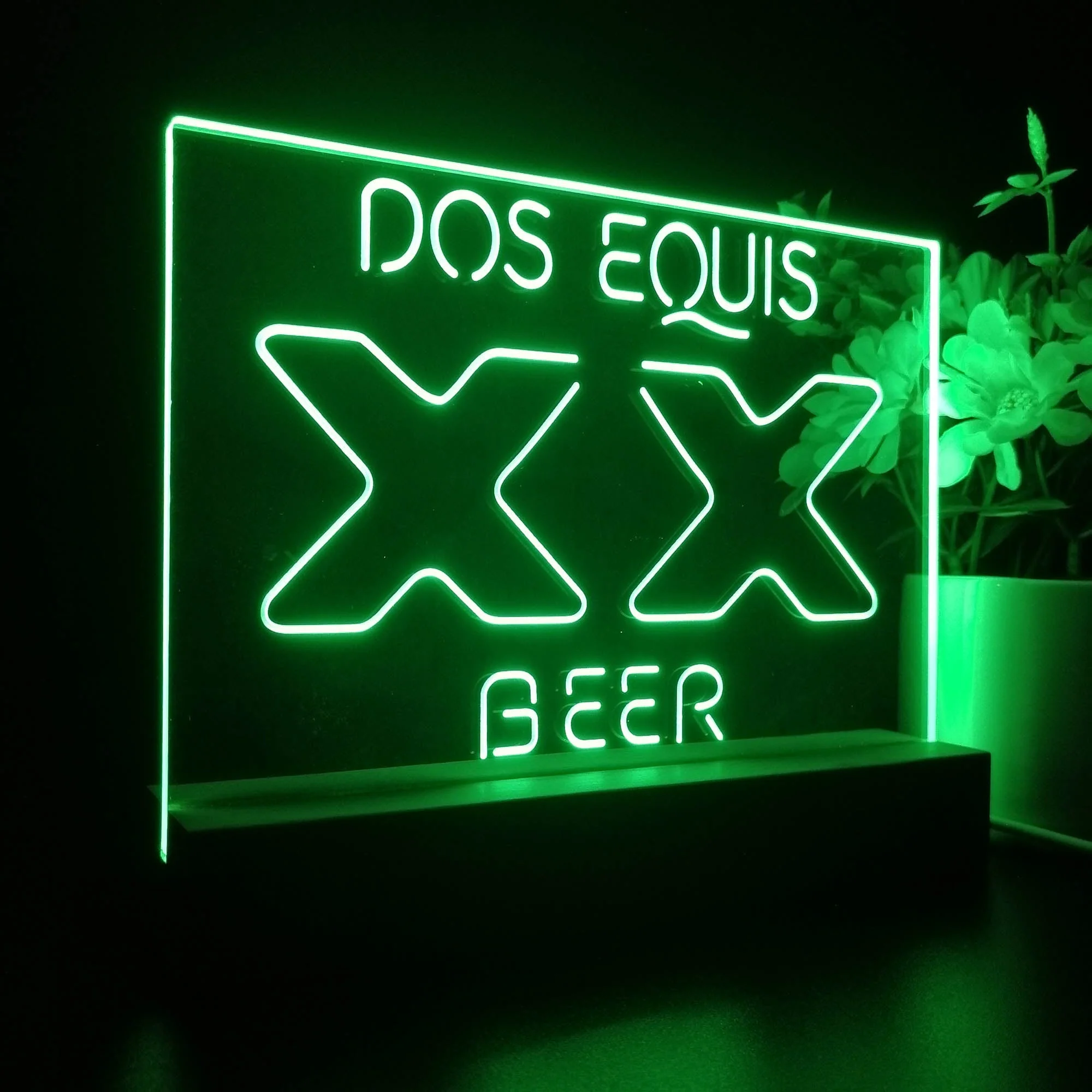 Dos Equis XX Beer Bar Neon Sign Pub Bar Lamp - Image 5