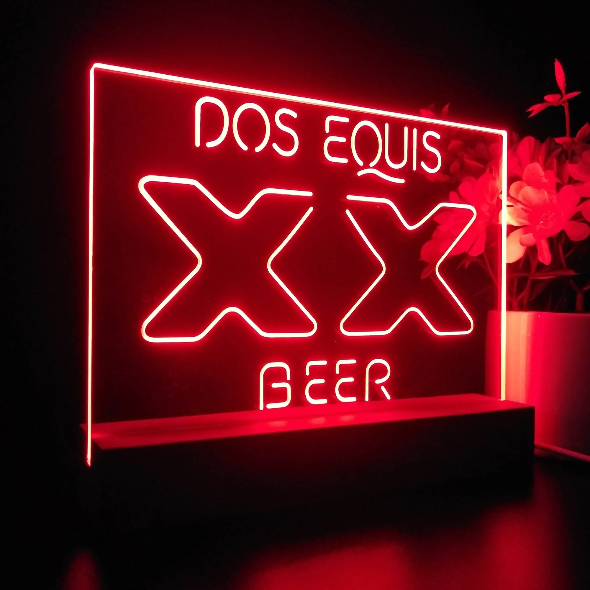 Dos Equis XX Beer Bar Neon Sign Pub Bar Lamp - Image 6
