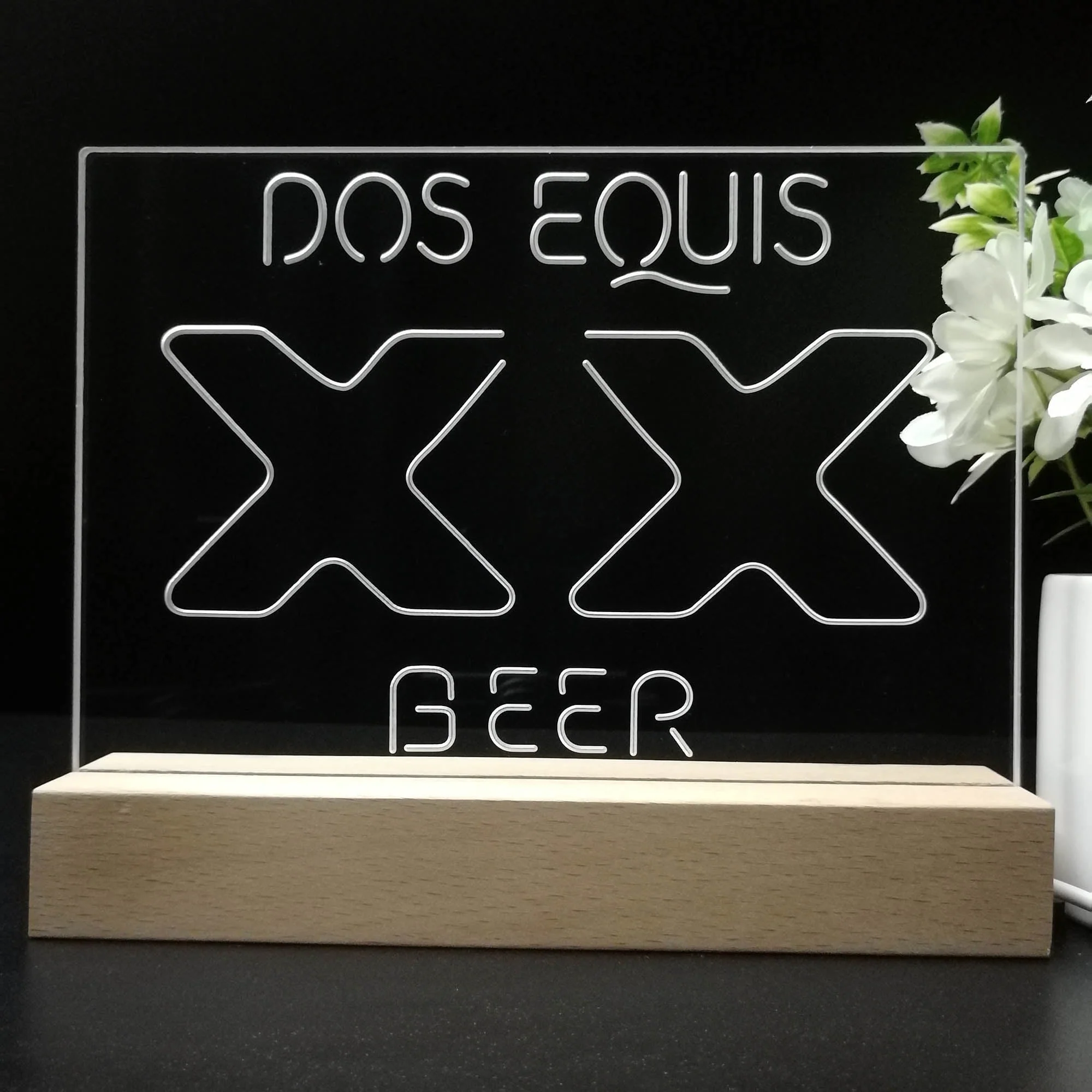 Dos Equis XX Beer Bar Neon Sign Pub Bar Lamp - Image 8