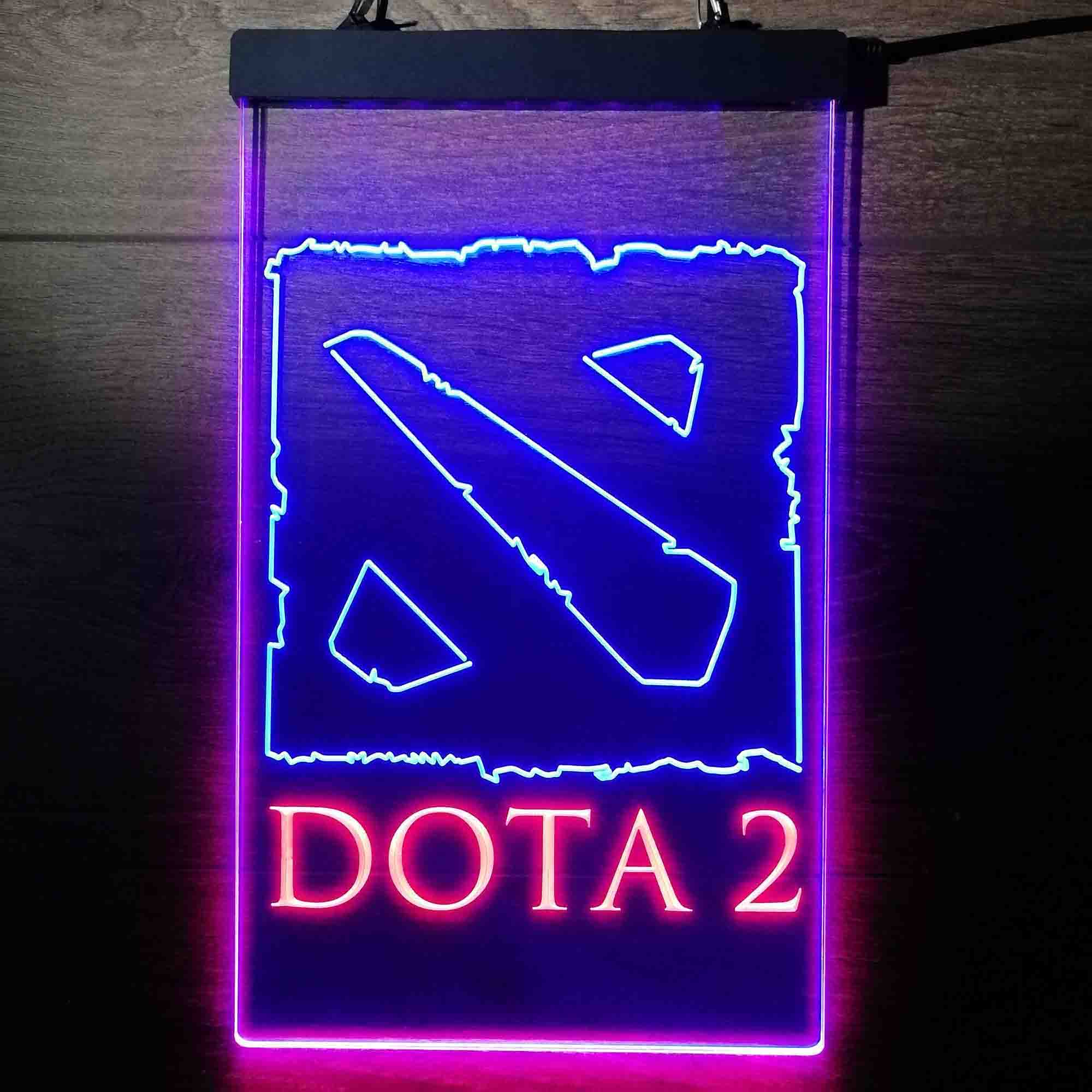 Dota 2 Logo Game Room Neon Light LED Sign - Image 12