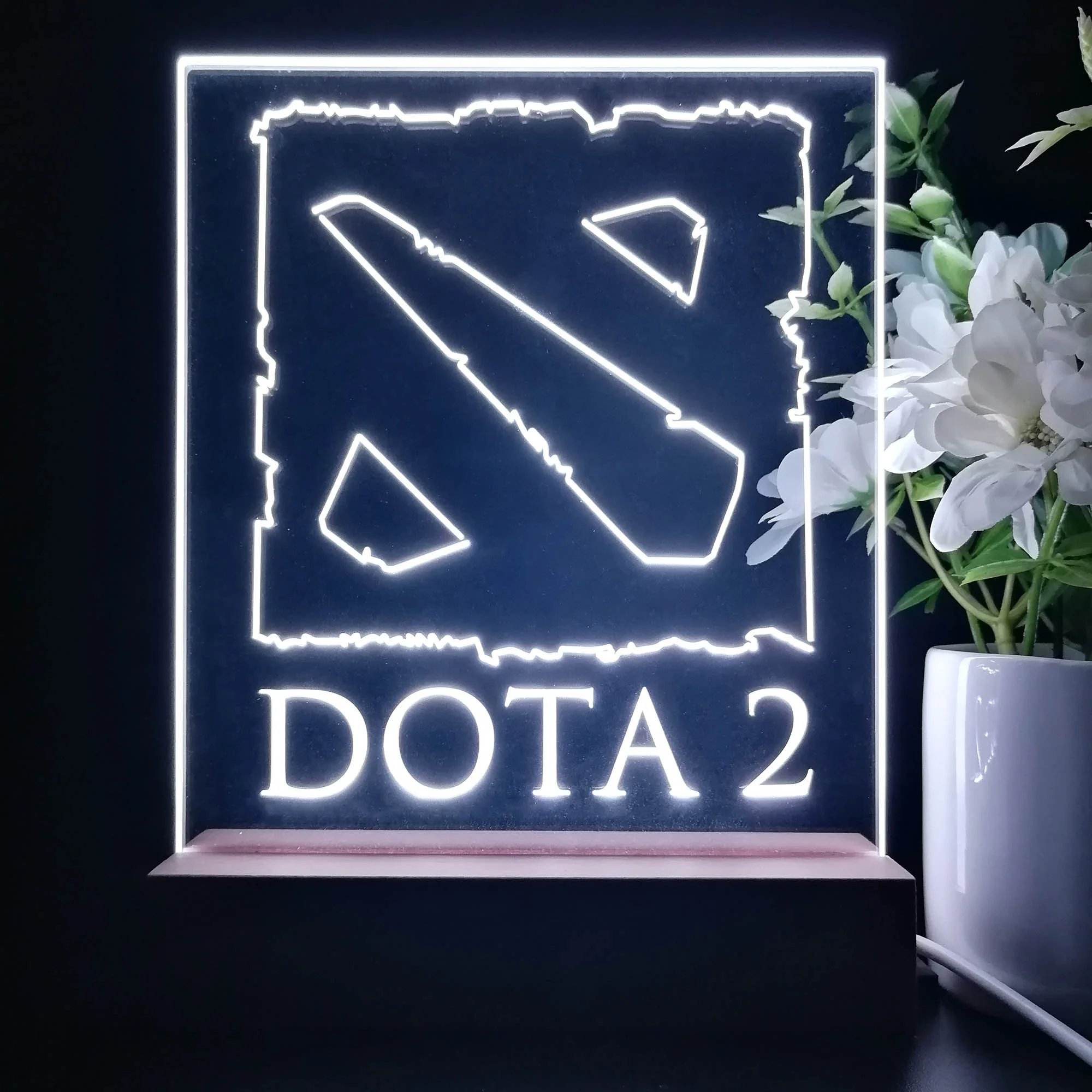 Dota 2 Game Room LED Sign Lamp Display - Image 4
