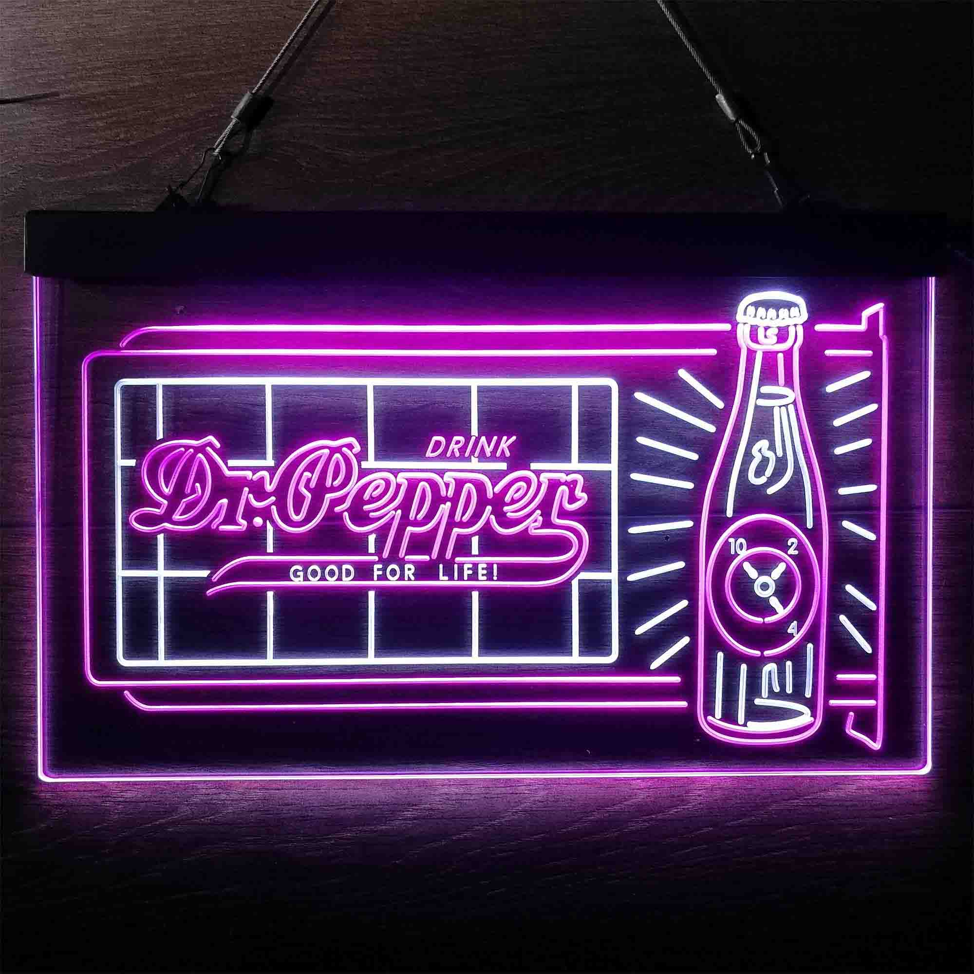 Dr. Pepper 10 2 4 Bottle Neon-Like LED Sign - Image 3