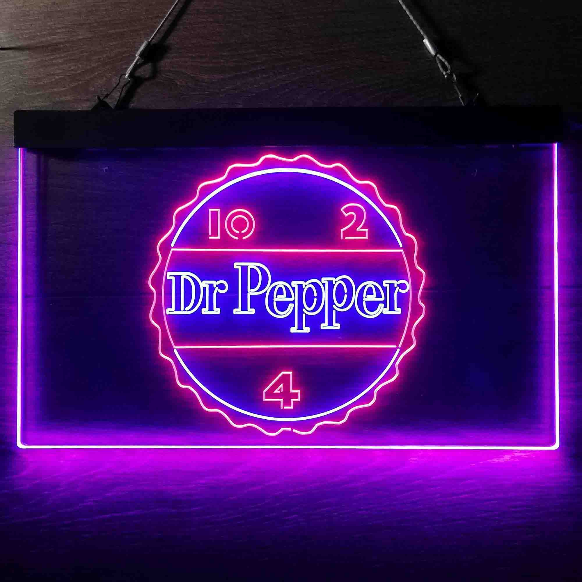 Dr Pepper 10 2 4 Drink Neon-Like LED Sign - Image 8