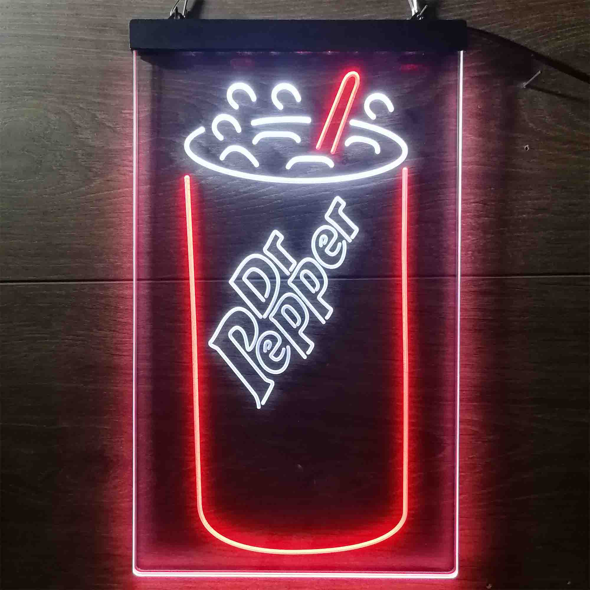 Dr Pepper Cup Home Bar Neon Light LED Sign - Image 5