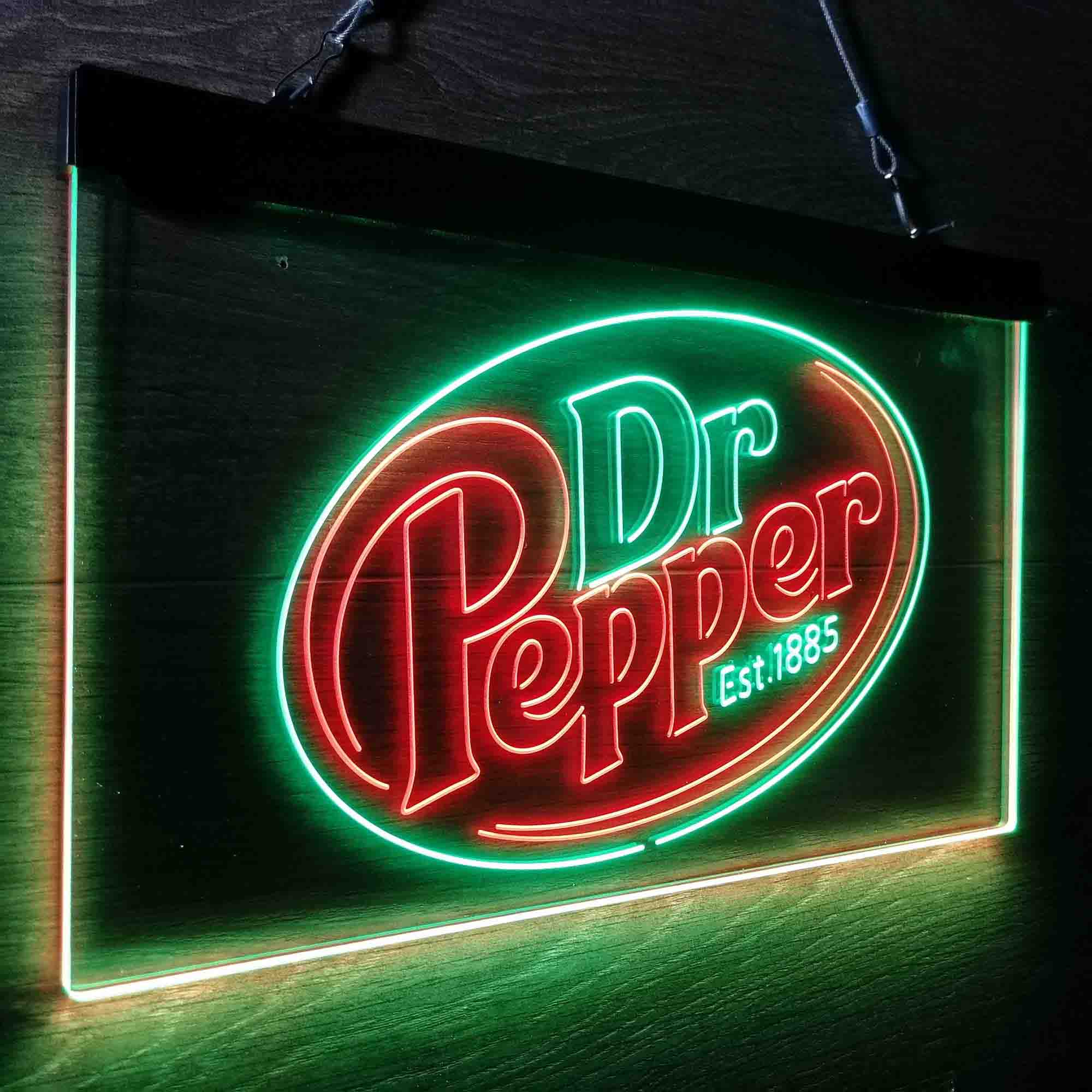 Dr Pepper Bar Est 1885 Neon LED Sign - Image 16