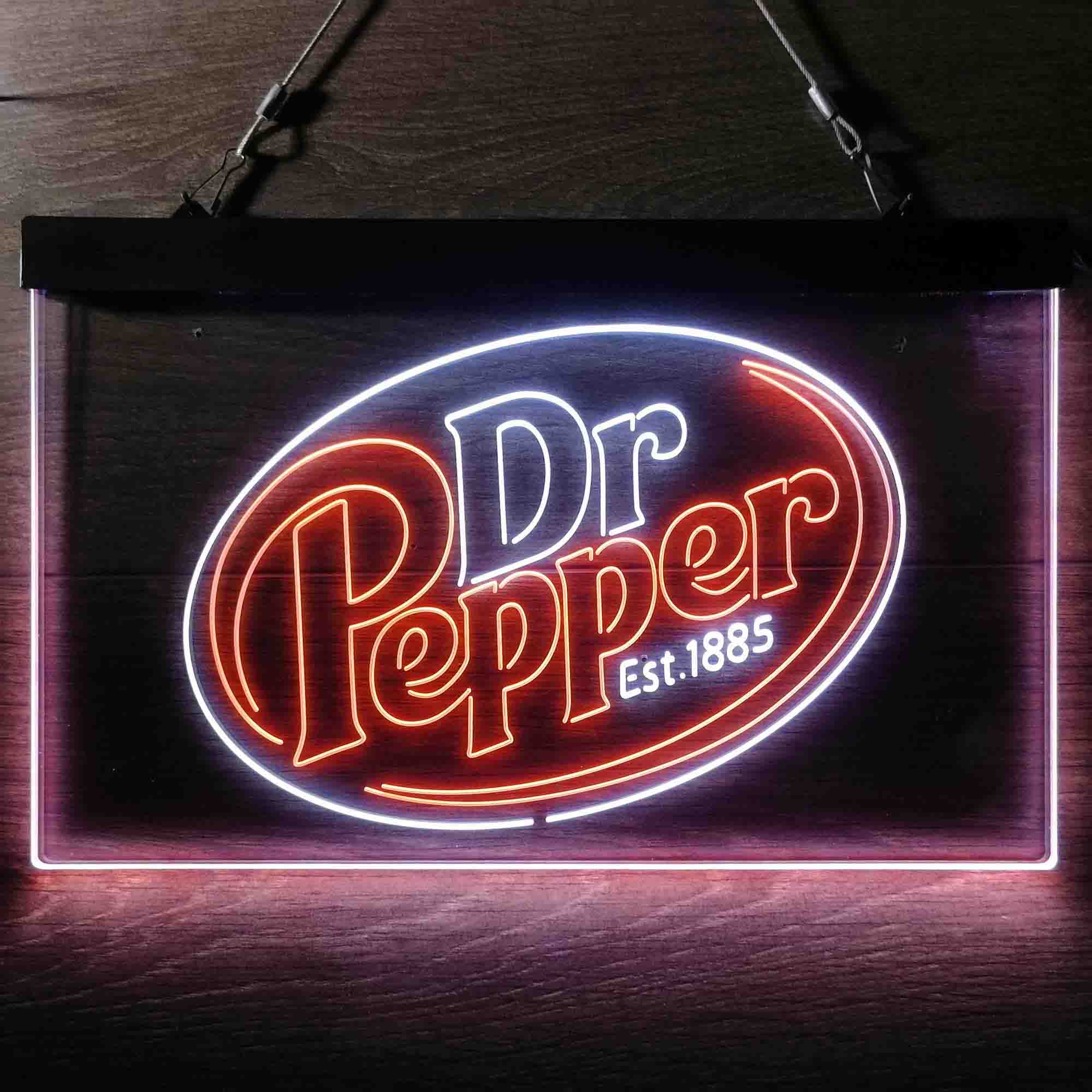 Dr Pepper Bar Est 1885 Neon LED Sign - Image 2