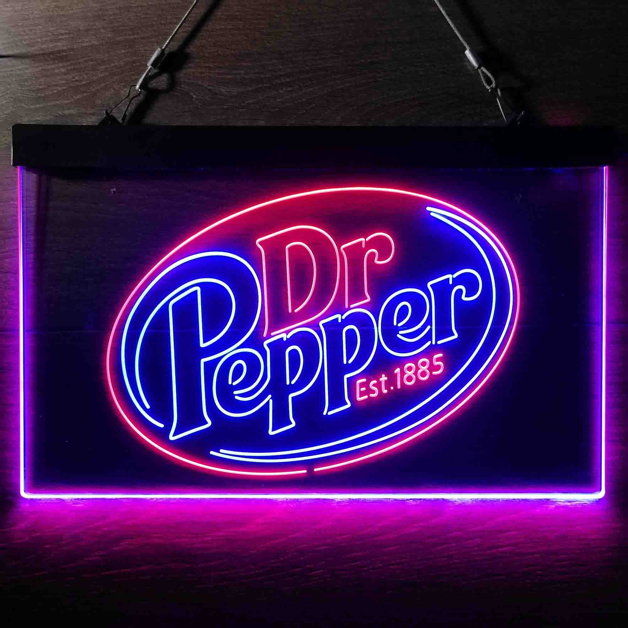 Dr Pepper Bar Est 1885 Neon LED Sign - Image 6