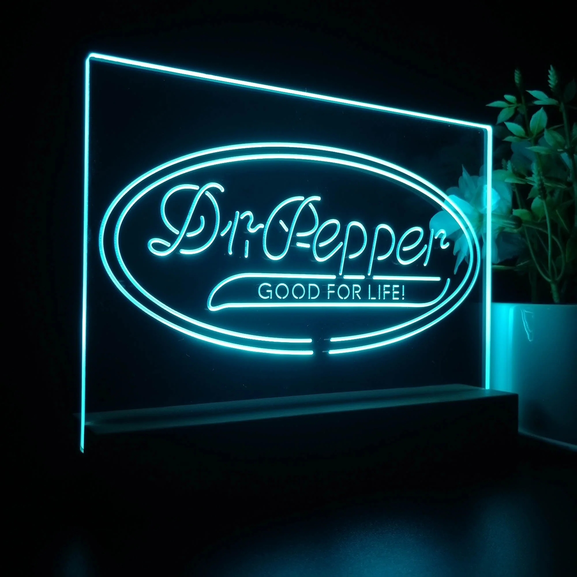 Dr Pepper Good for Life Neon Sign Pub Bar Lamp - Image 6