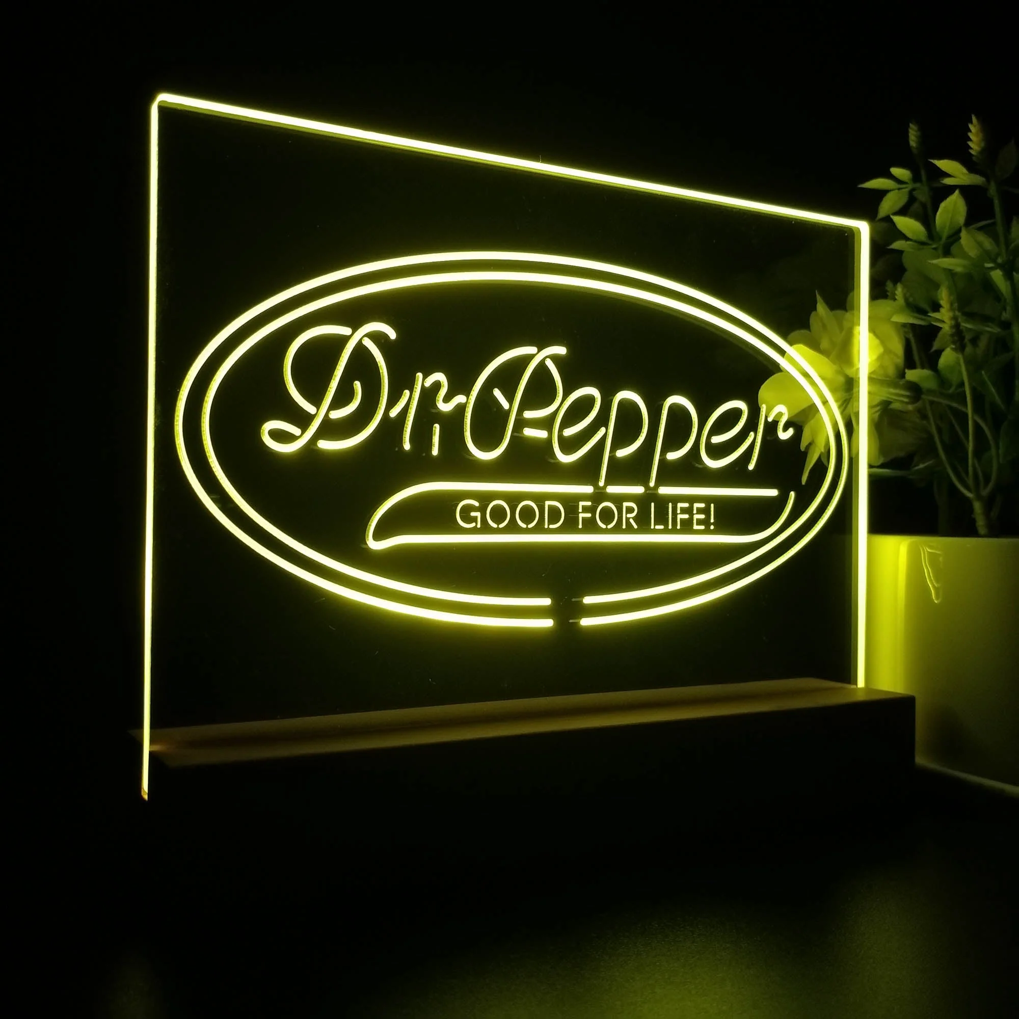 Dr Pepper Good for Life Neon Sign Pub Bar Lamp - Image 7