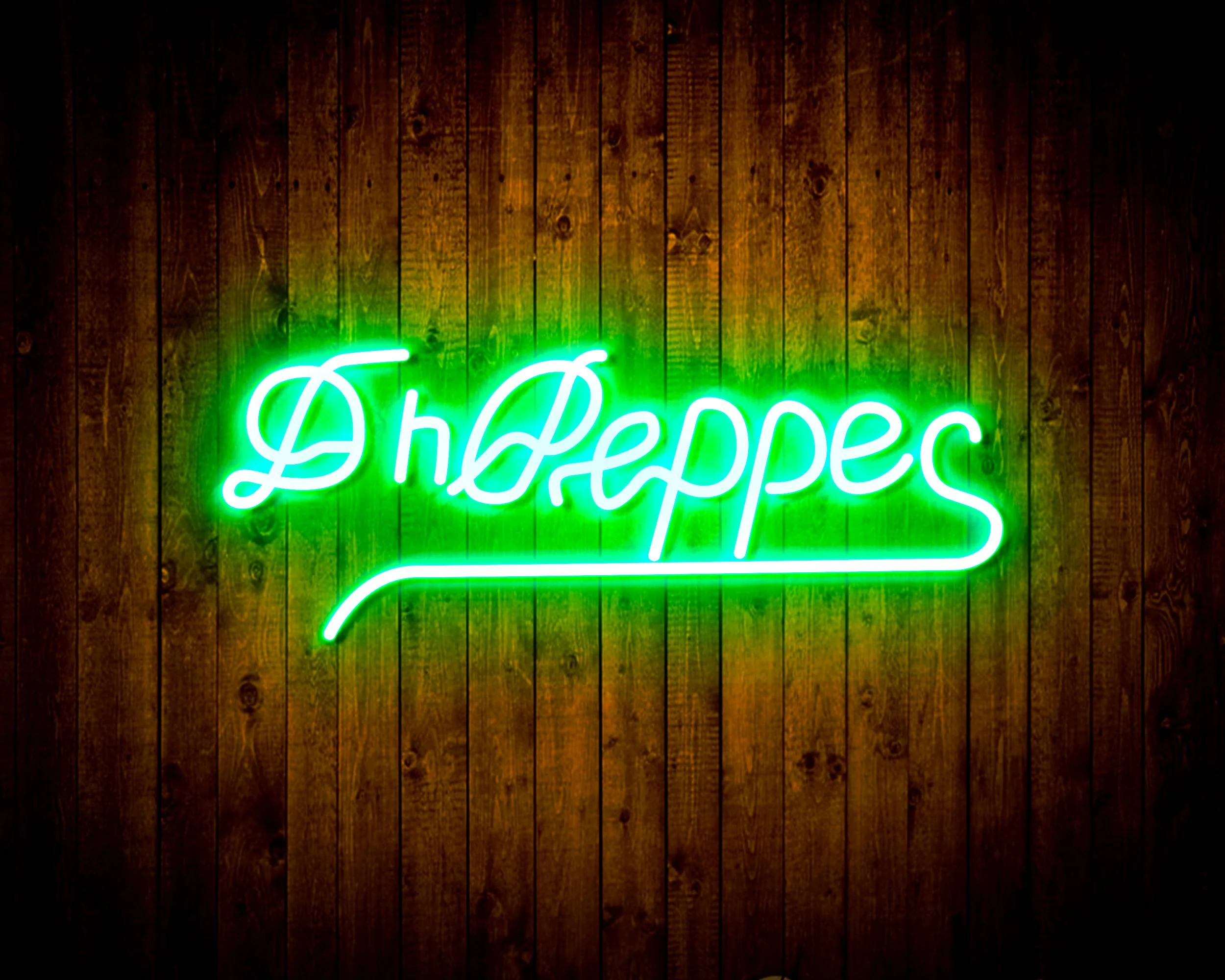 Dr Pepper Handmade Neon Flex LED Sign - Image 4