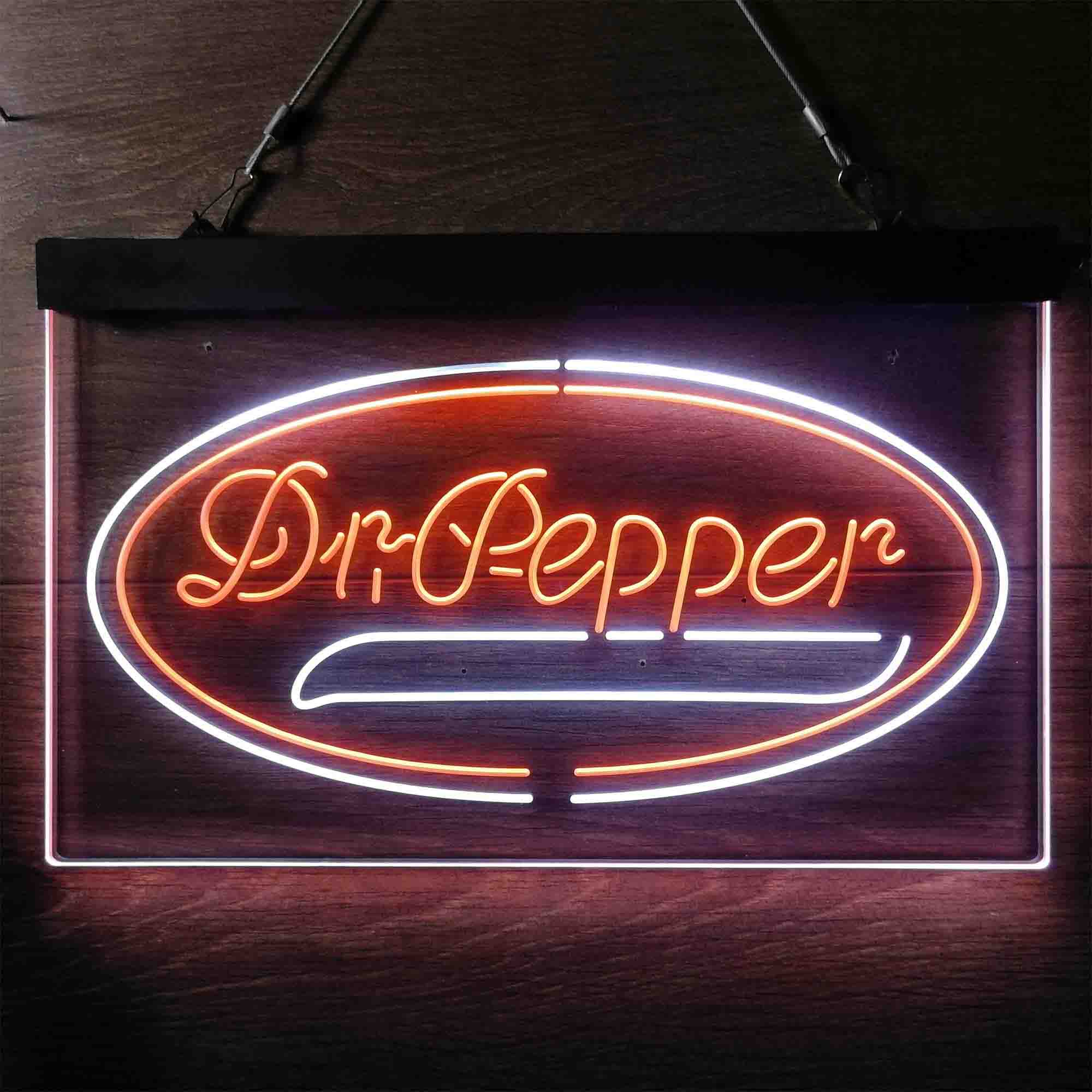 Dr Pepper Soft Drink Home Bar Neon Light LED Sign - Image 12