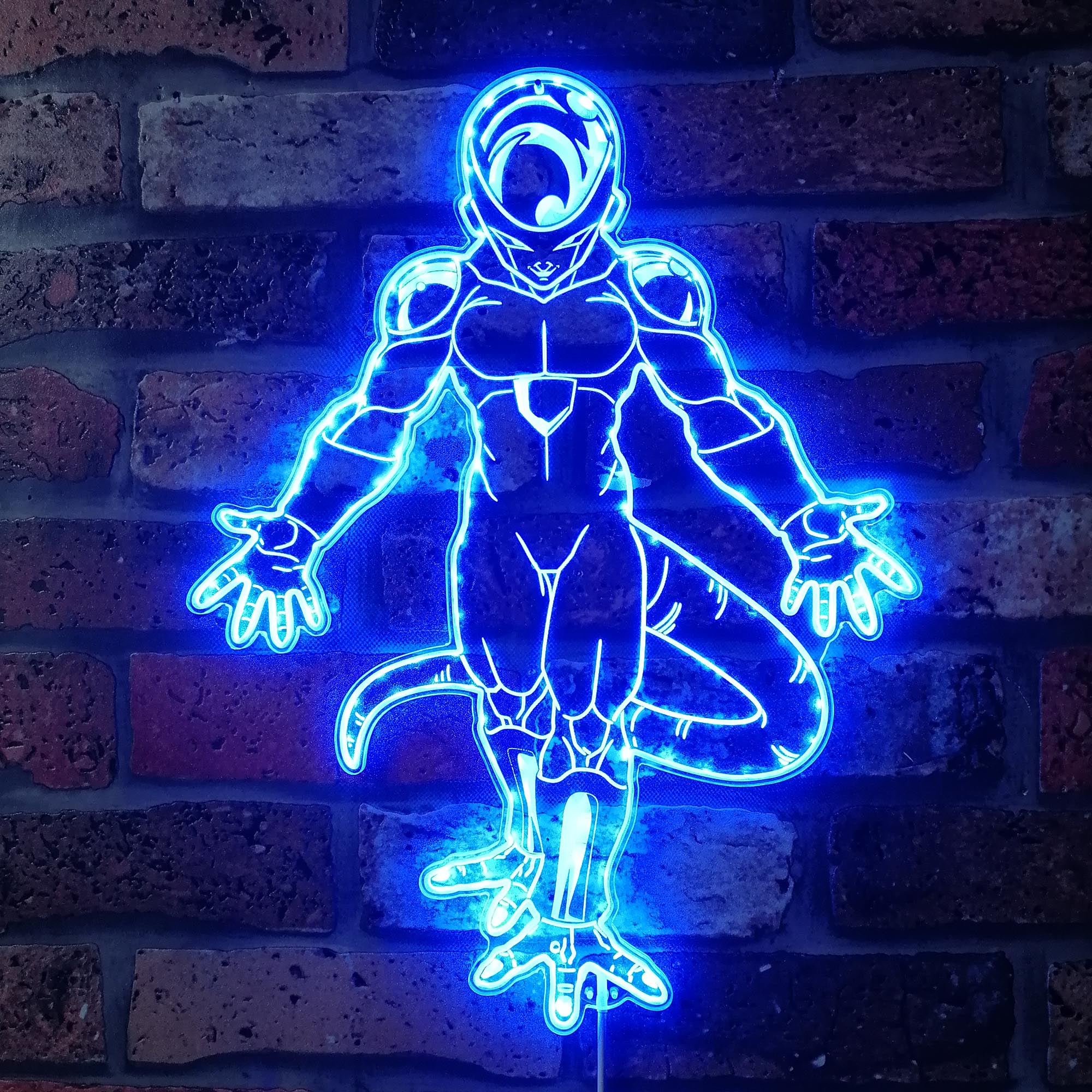 Dragonball Frieza Neon LED Sign with Dynamic RGB Colors - Image 4