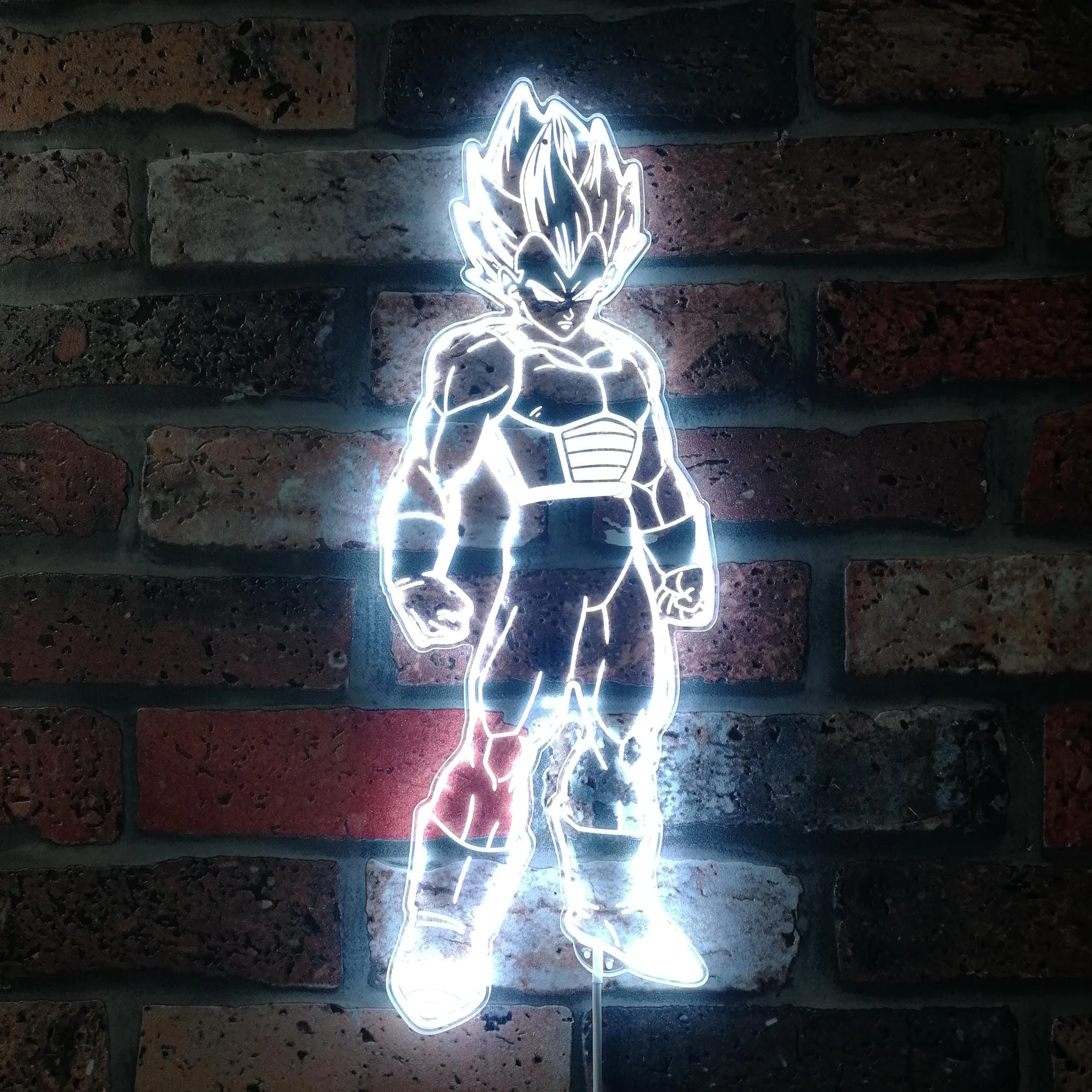 Dragonball Goku Vegeta Neon Neon LED Sign with Dynamic RGB Colors - Image 5