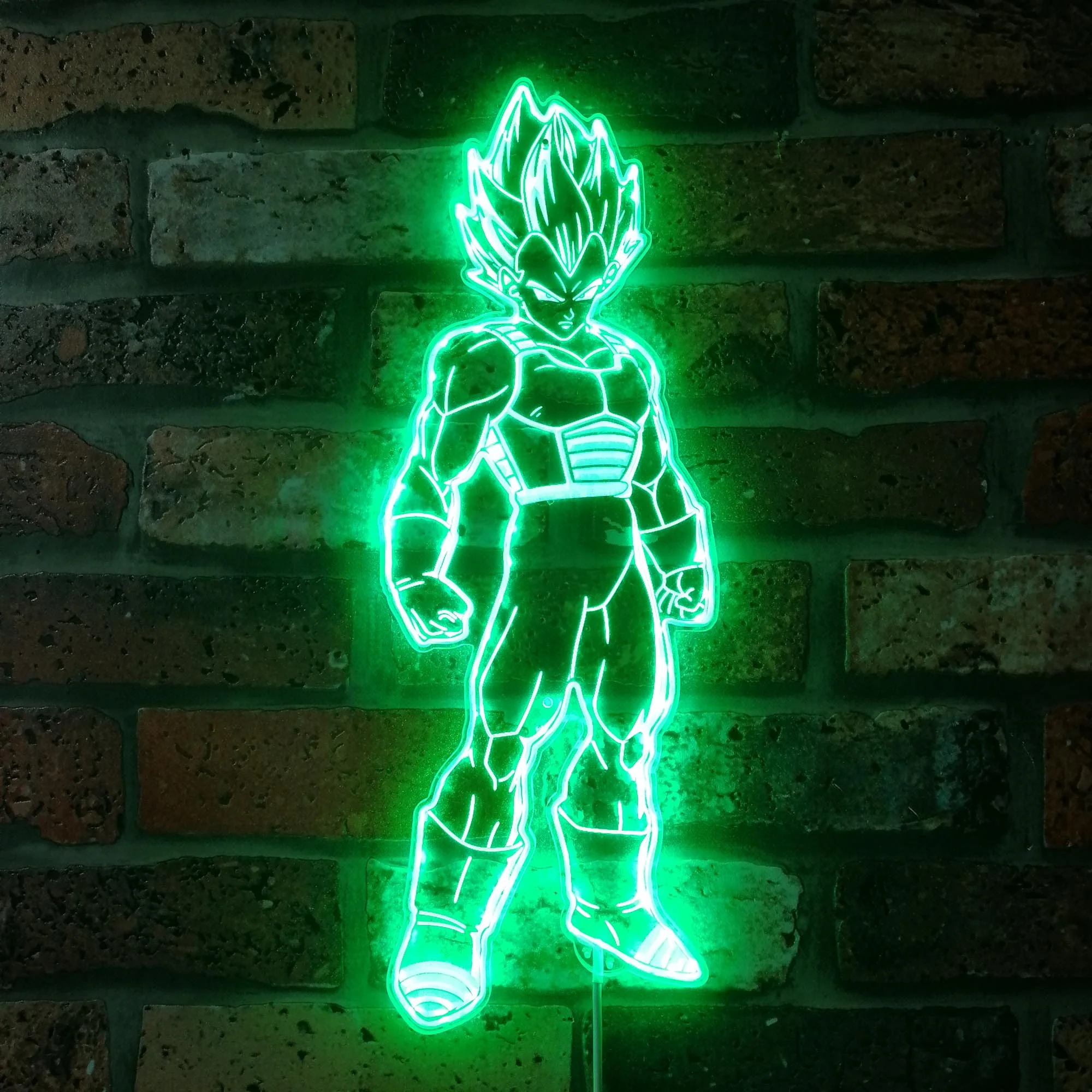 Dragonball Goku Vegeta Neon Neon LED Sign with Dynamic RGB Colors - Image 6