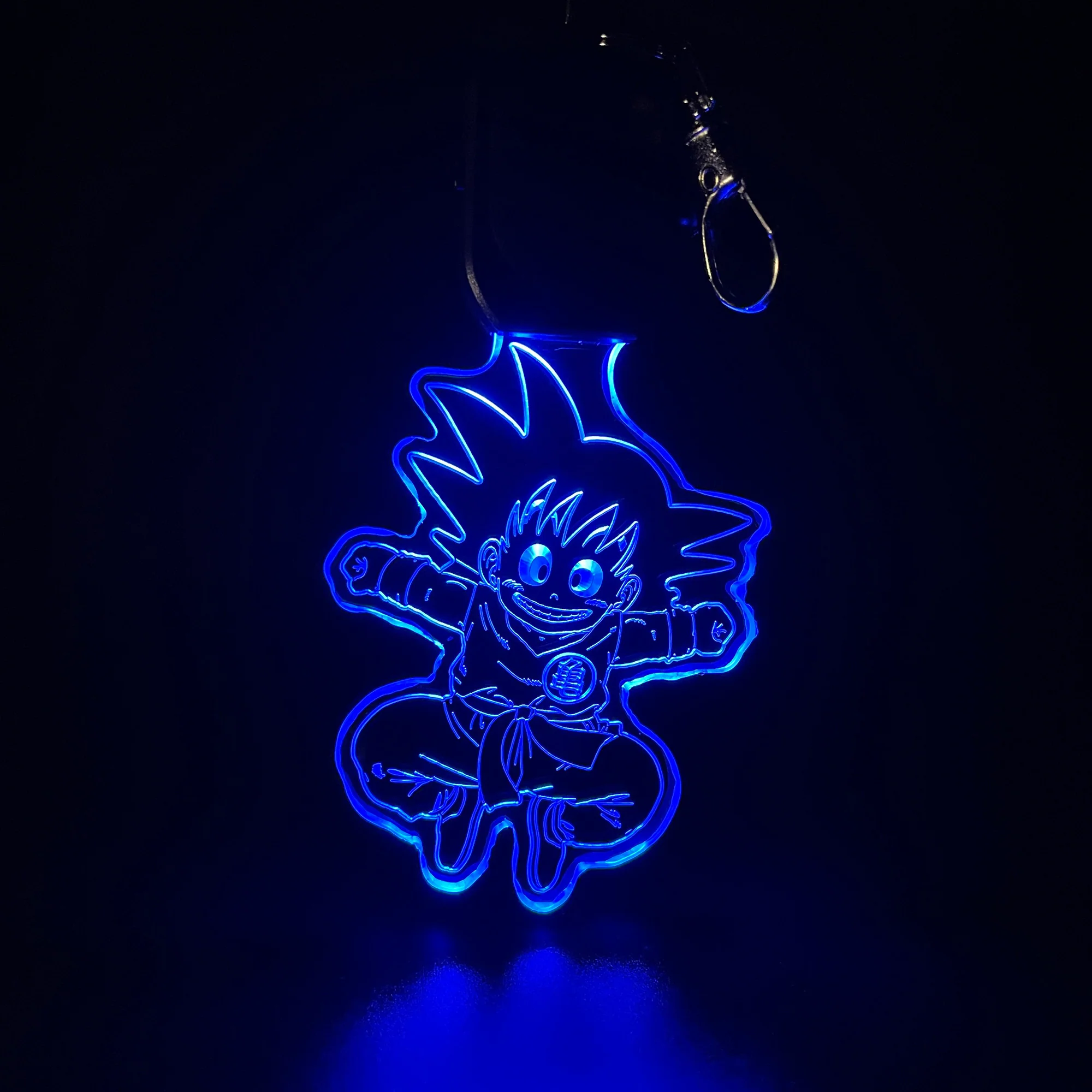 Dragonball Goku LED Light Acrylic Keychain , Christmas Tree Ornament - Image 6