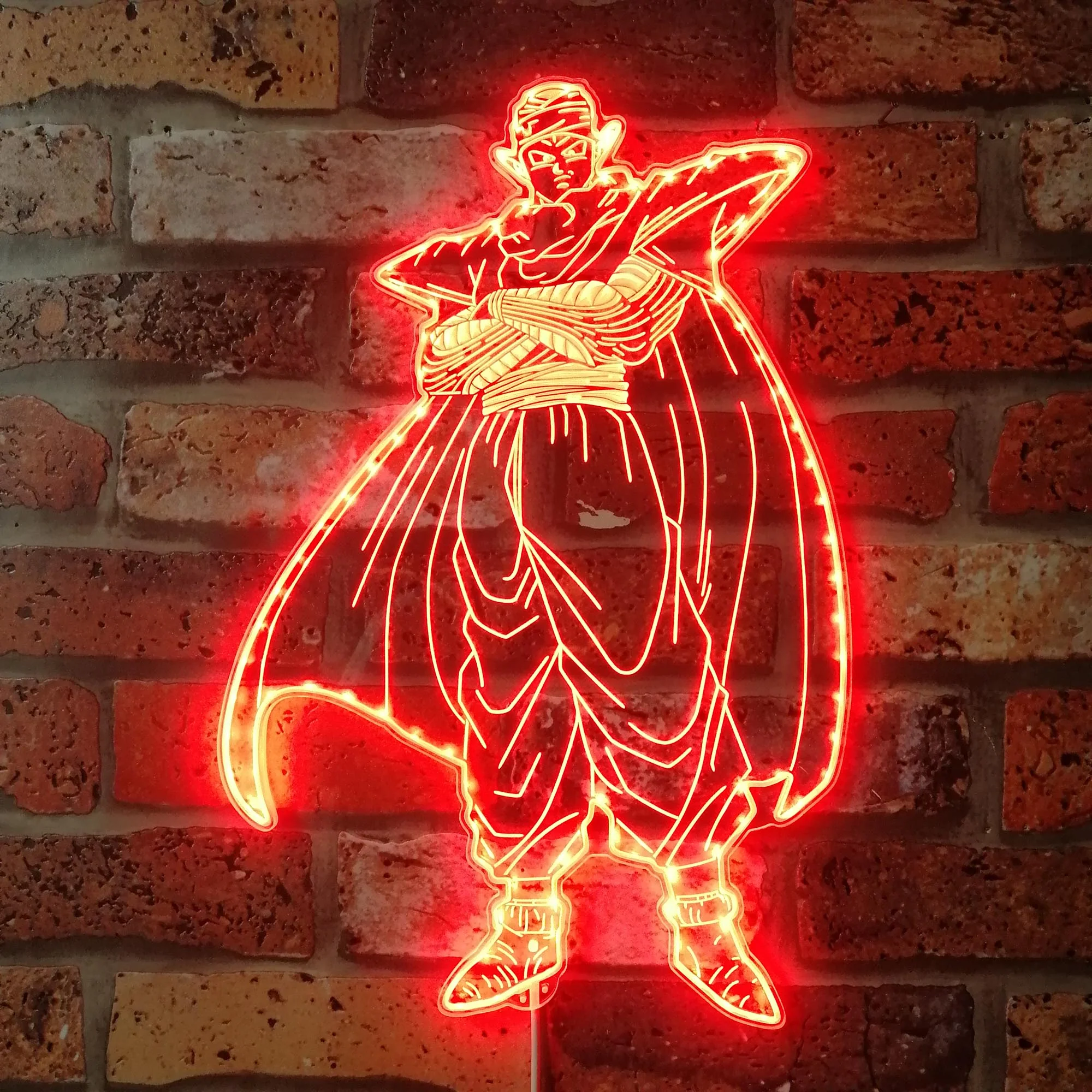 Dragonball Piccolo Neon LED Sign with Dynamic RGB Colors - Image 3