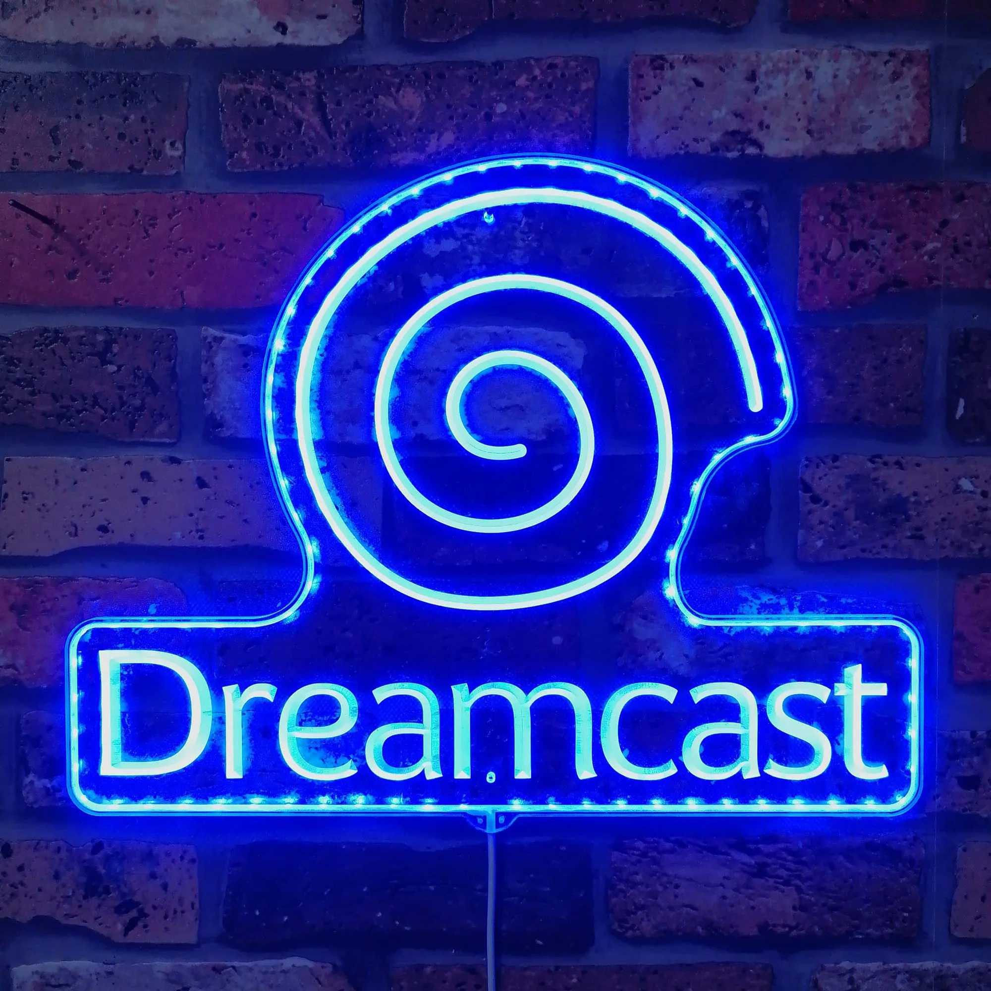 Dreamcast Neon LED Sign with Dynamic RGB Colors - Image 4