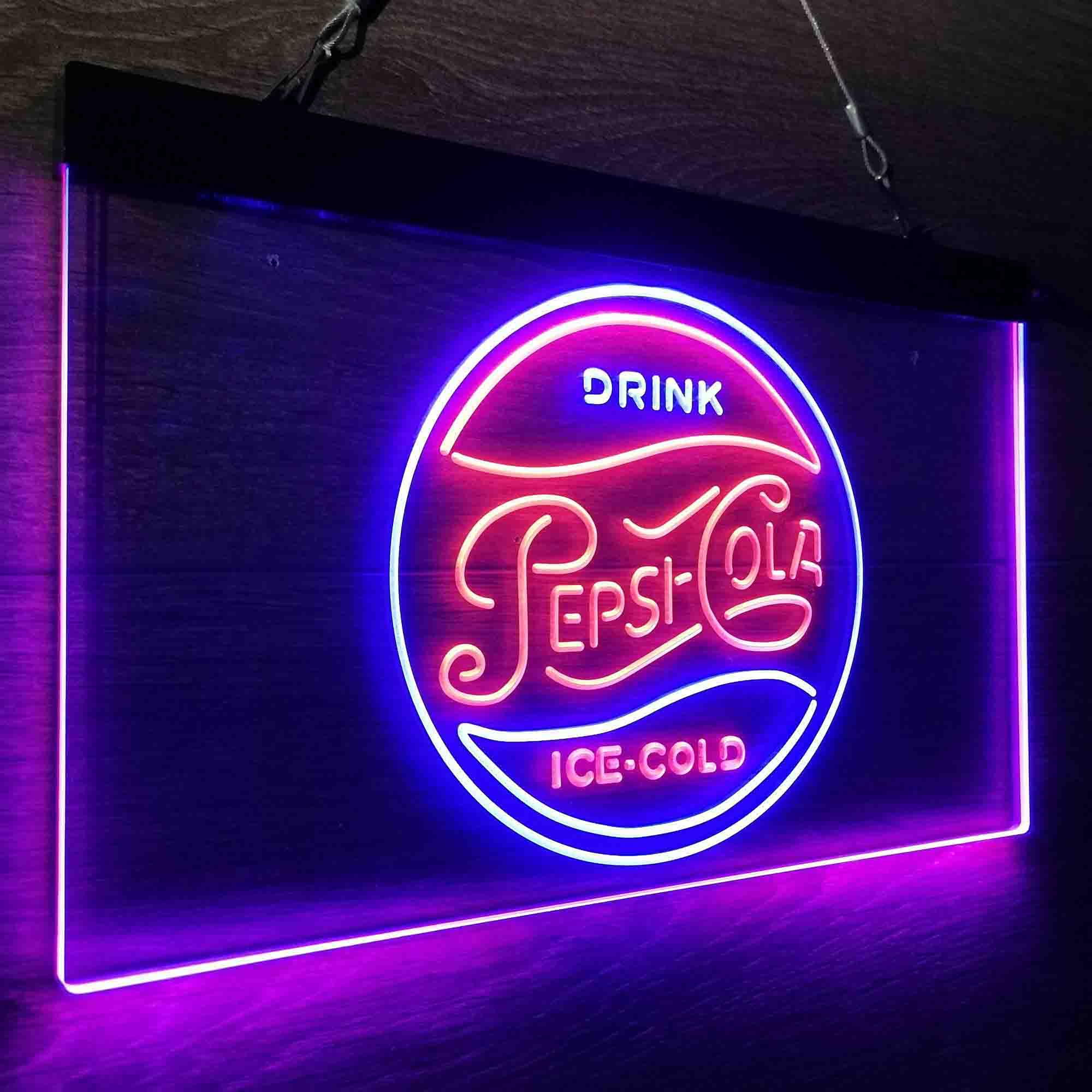Drink Ice-Cold Pepsi Cola Neon-Like LED Sign - Image 17