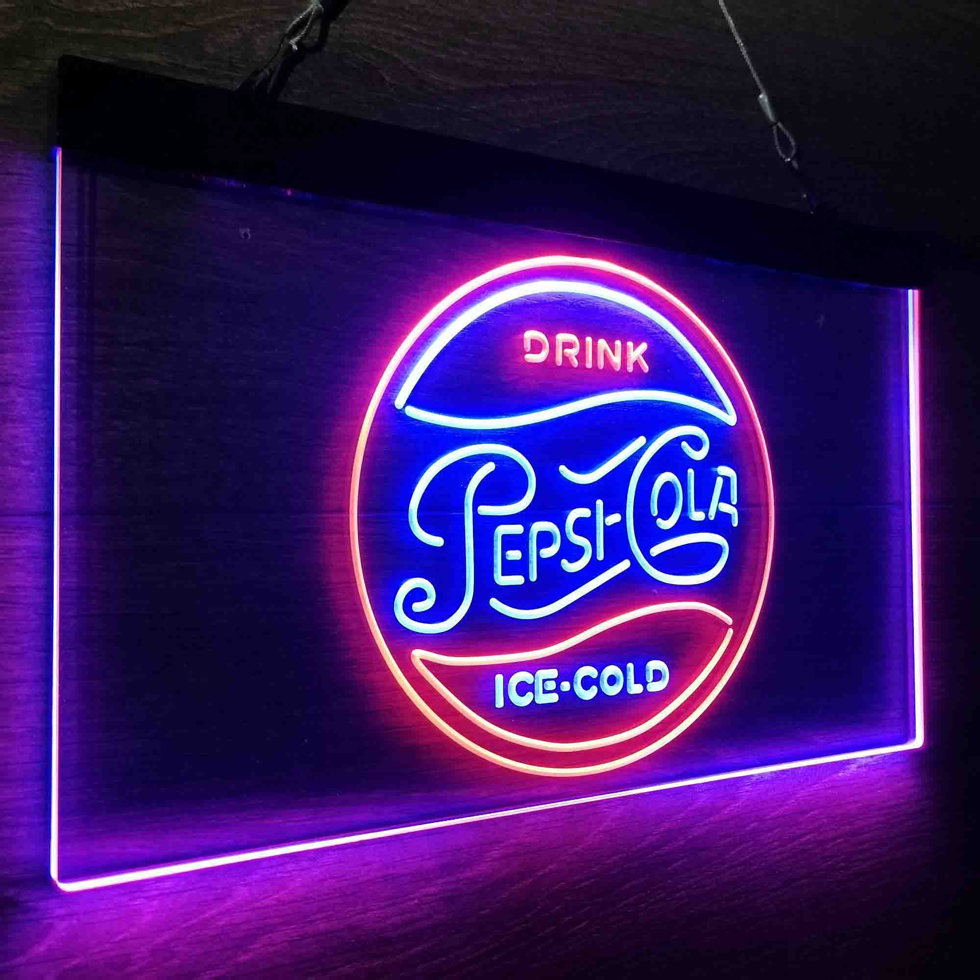 Drink Ice-Cold Pepsi Cola Neon-Like LED Sign - Image 20