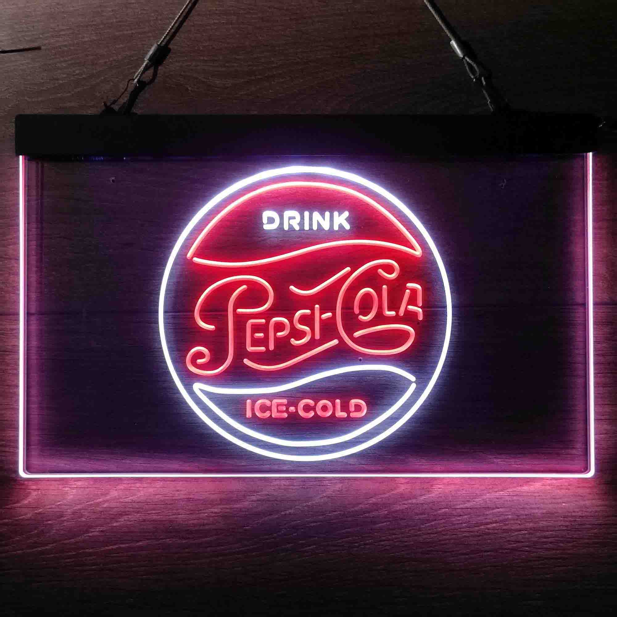 Drink Ice-Cold Pepsi Cola Neon-Like LED Sign - Image 6
