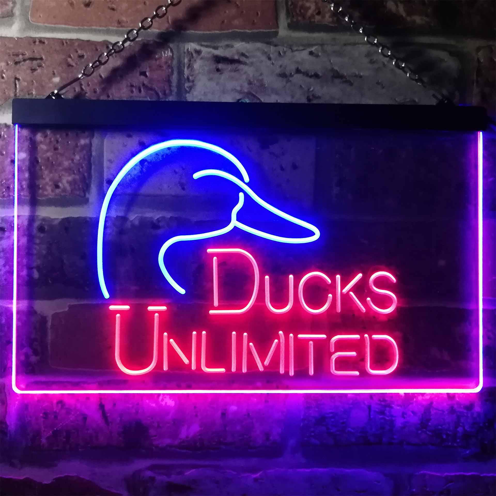 Ducks Unlimited Home Bar LED Neon Sign - Image 13