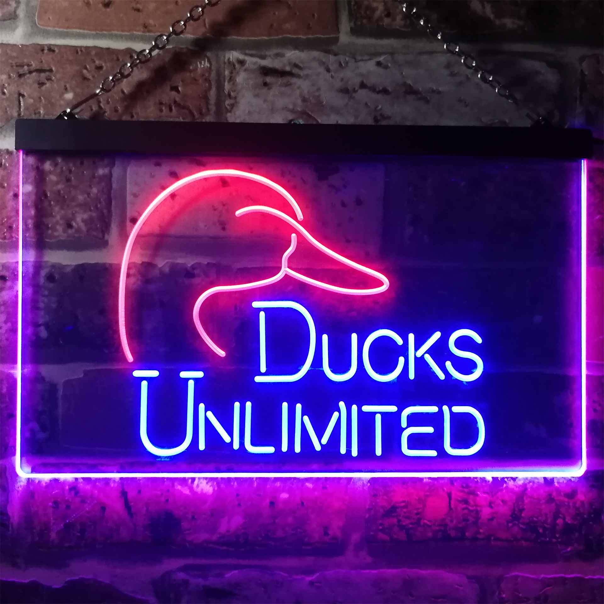 Ducks Unlimited Home Bar LED Neon Sign - Image 5