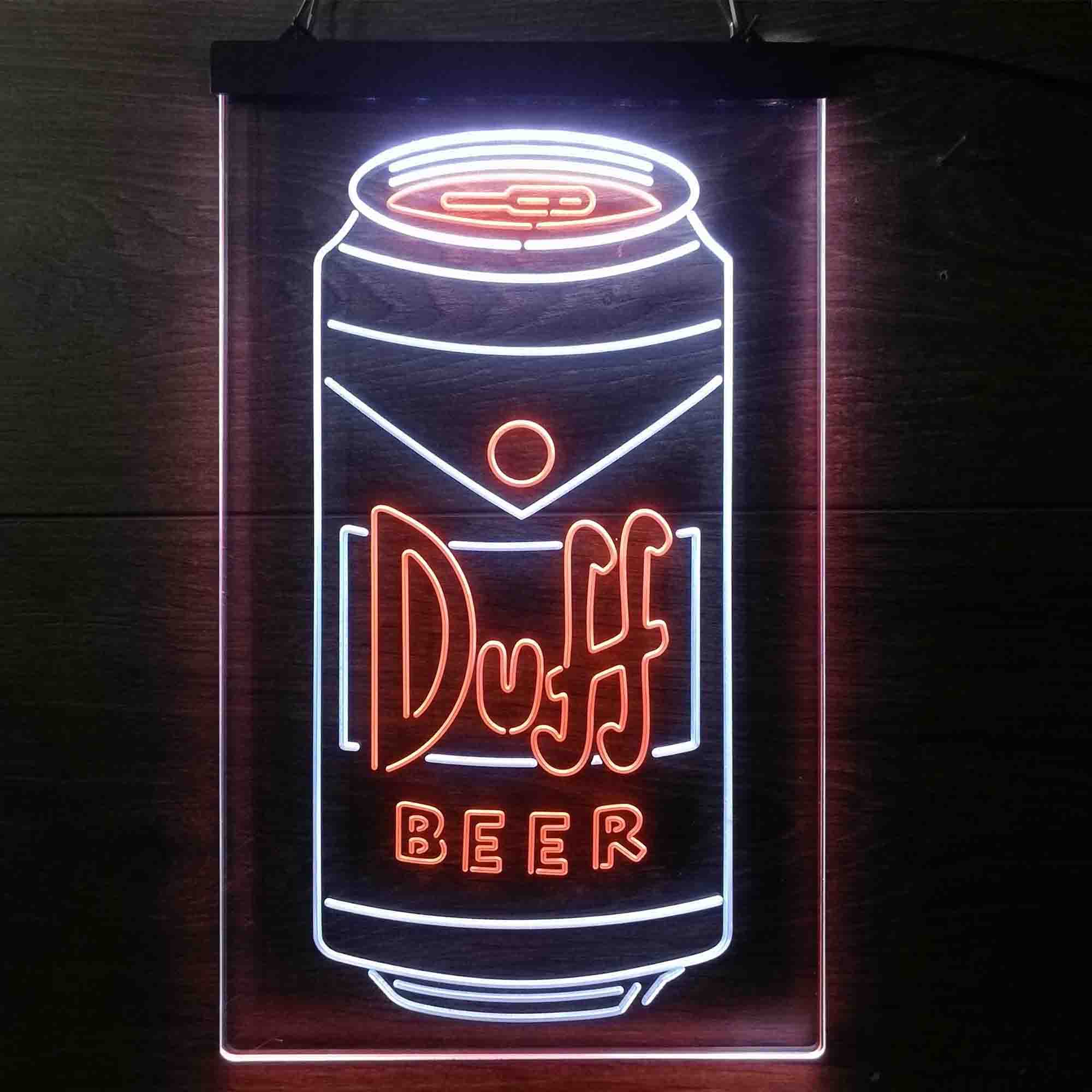 Duff Beer Simpsons Bar Neon Light LED Sign - Image 12