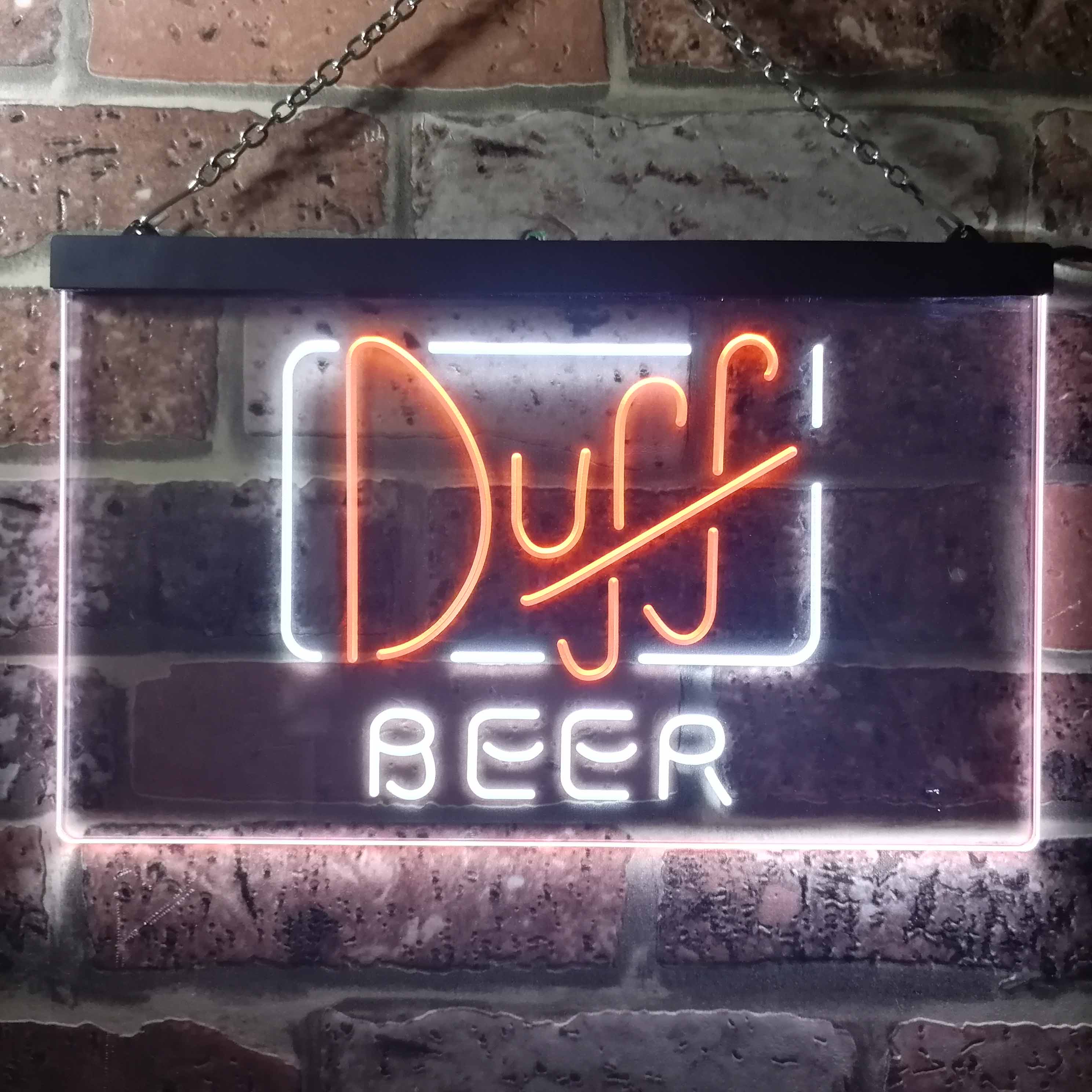 Duff Beer Home Bar Neon Light LED Sign