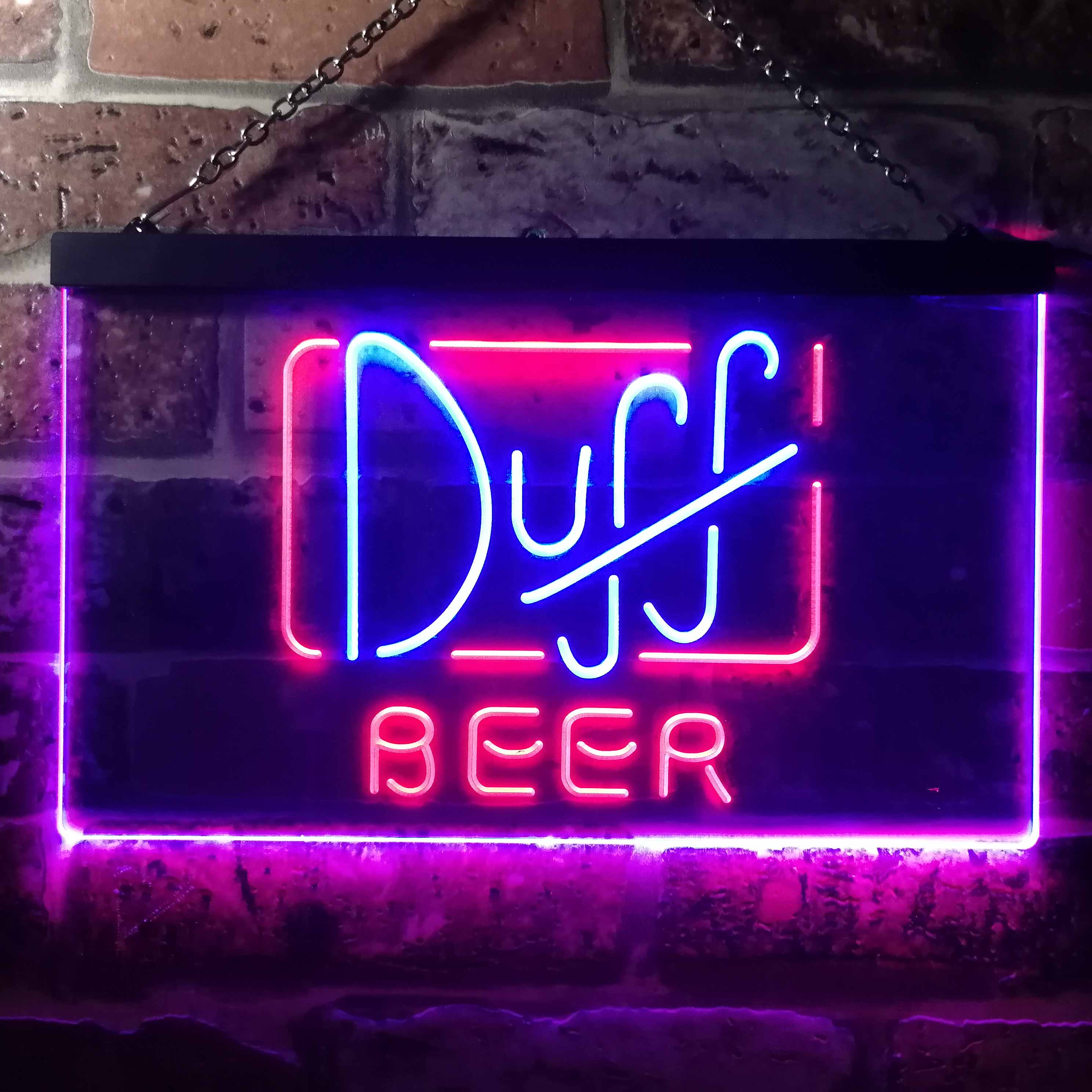 Duff Beer Home Bar Neon Light LED Sign - Image 3