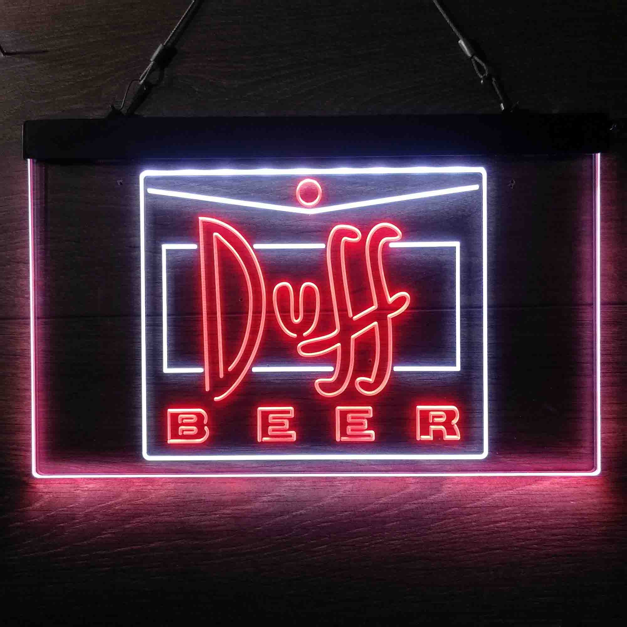 Duff Beer Logo Neon-Like LED Sign - Image 12