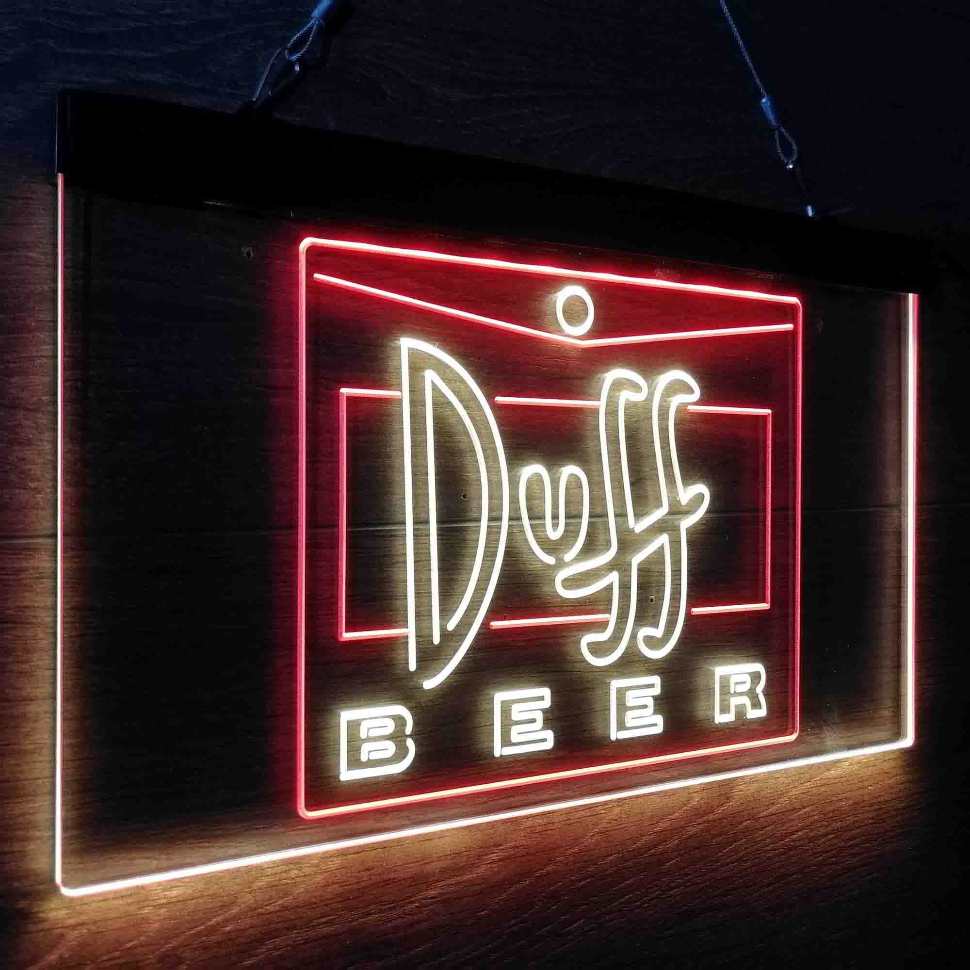 Duff Beer Logo Neon-Like LED Sign - Image 22