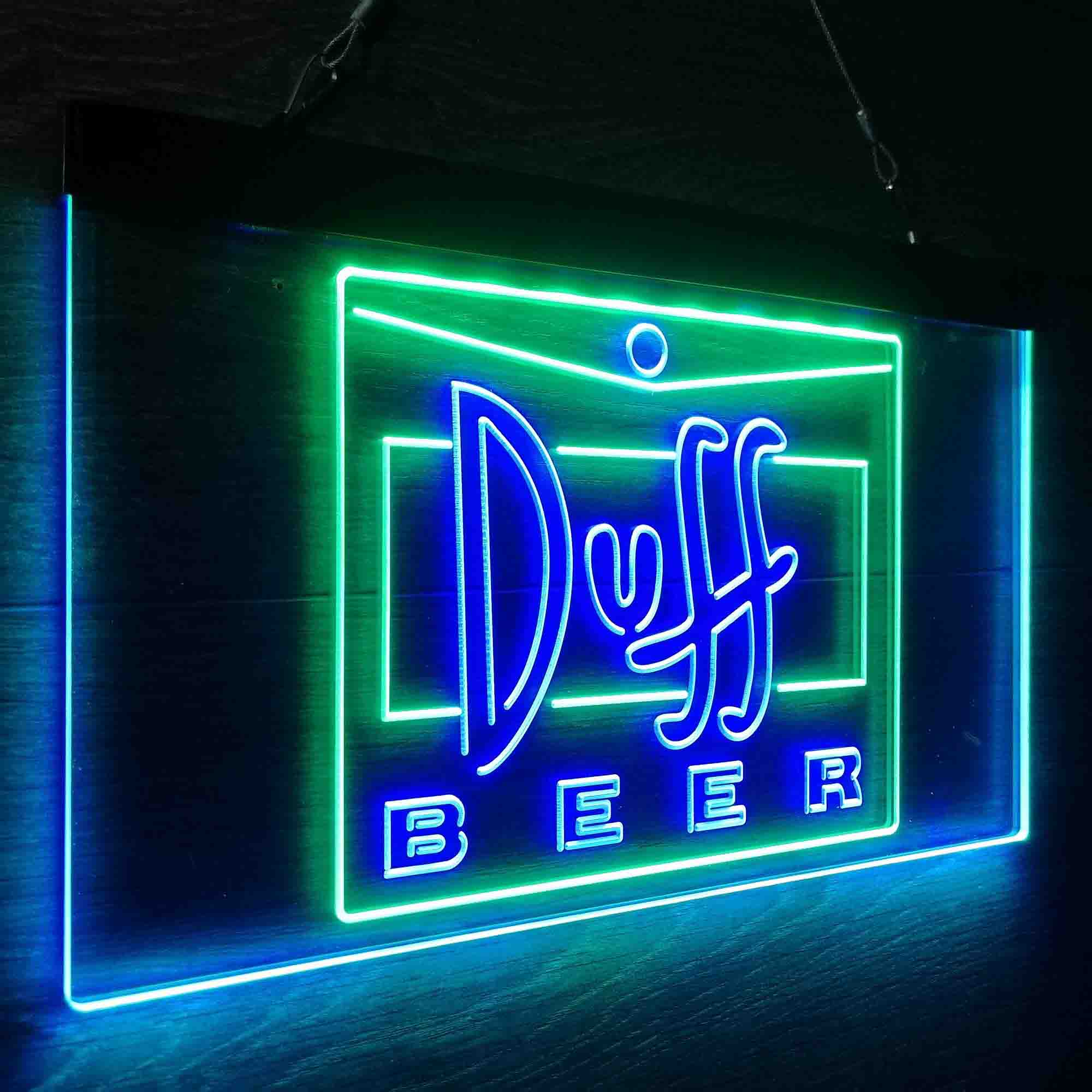 Duff Beer Logo Neon-Like LED Sign - Image 26