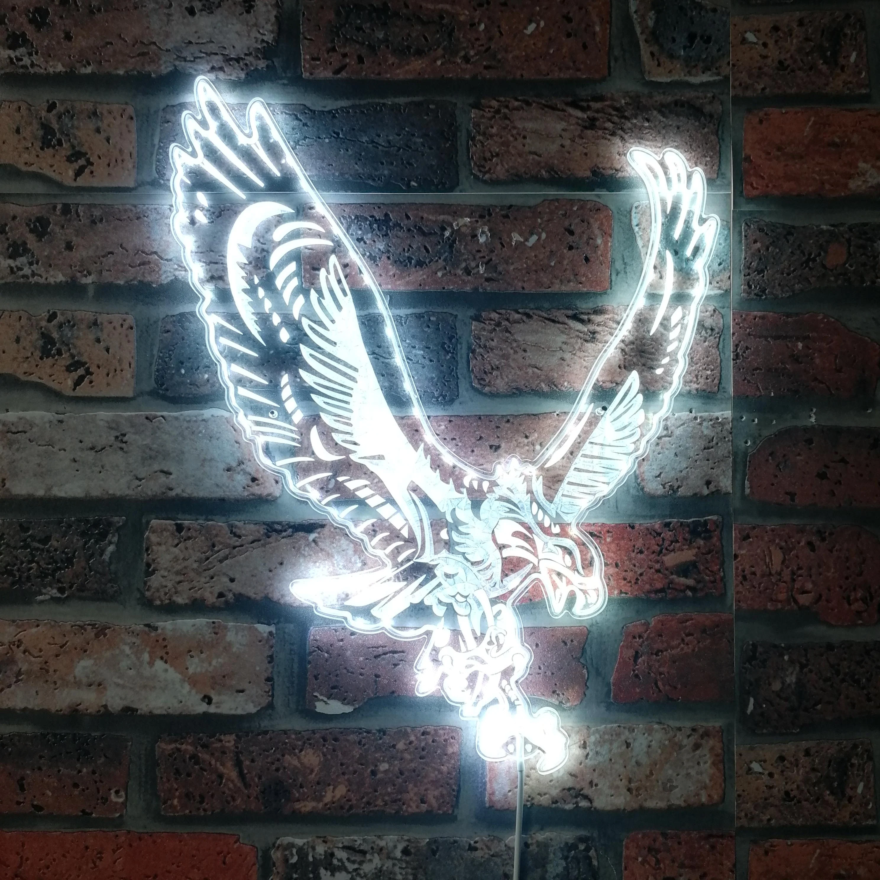 Philadelphia Eagles Neon LED Sign with Dynamic RGB Colors - Image 6