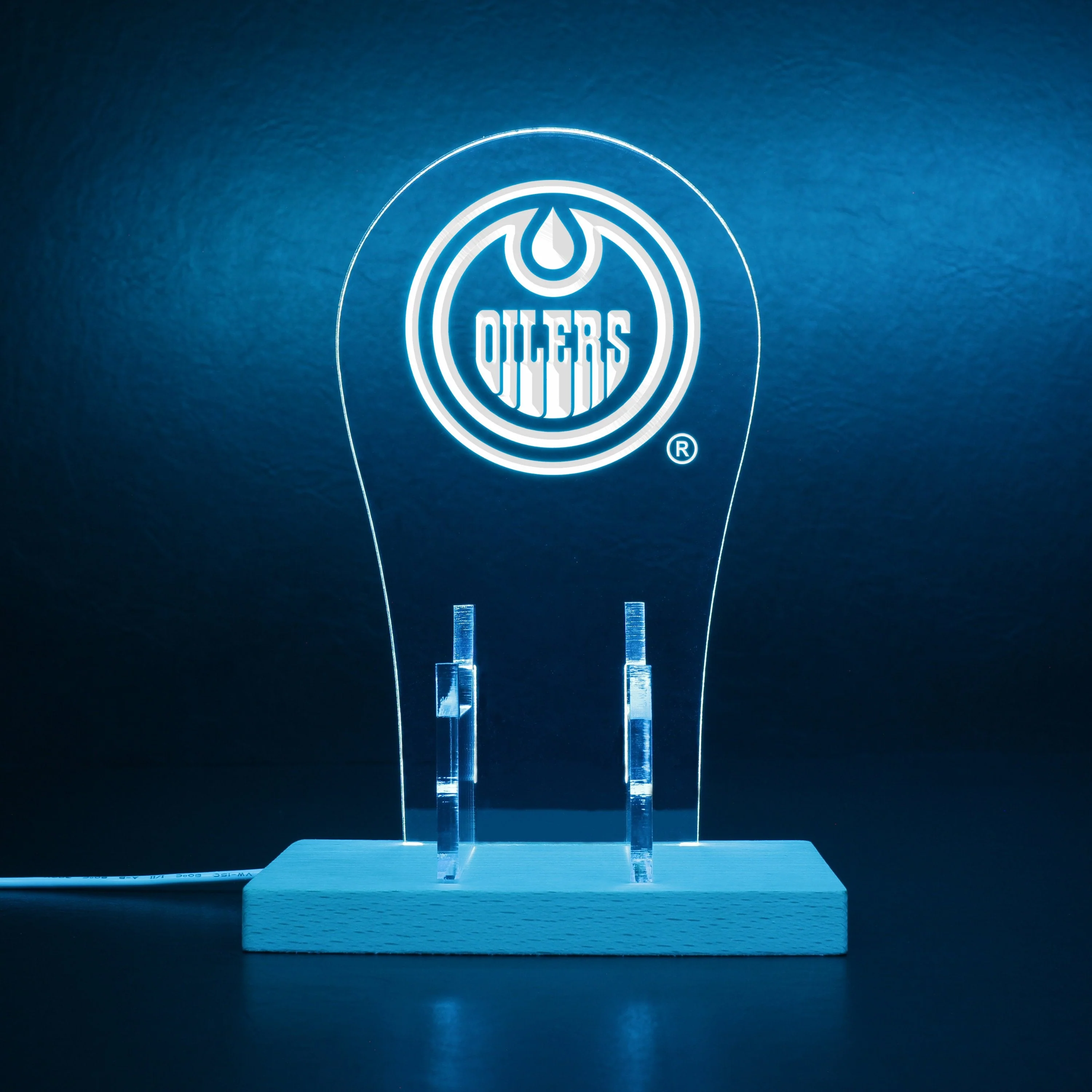Edmonton Oilers nhl LED Gaming Headset Controller Stand - Image 7