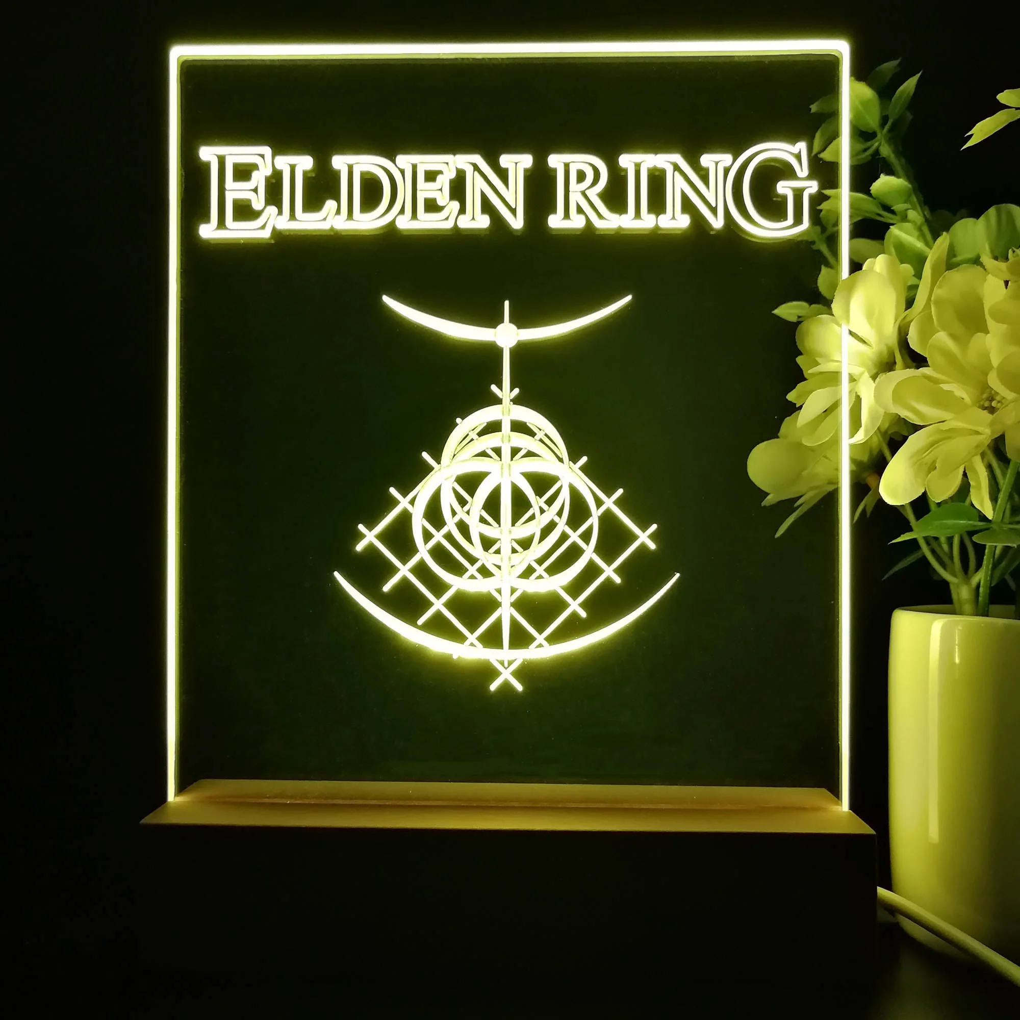 Elden Ring Game Room LED Sign Lamp Display - Image 4