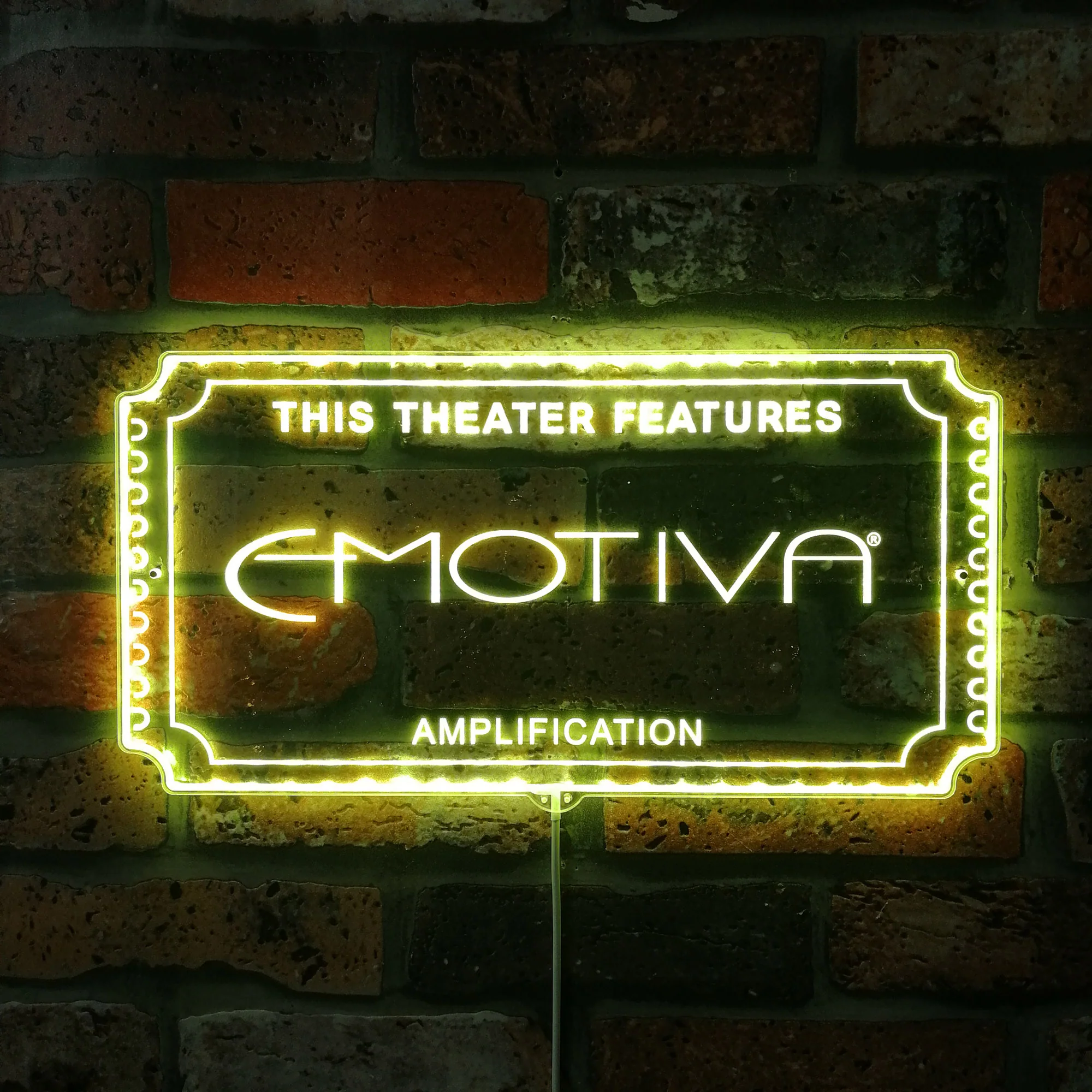 EMOTIVA Neon LED Sign with Dynamic RGB Colors - Image 7