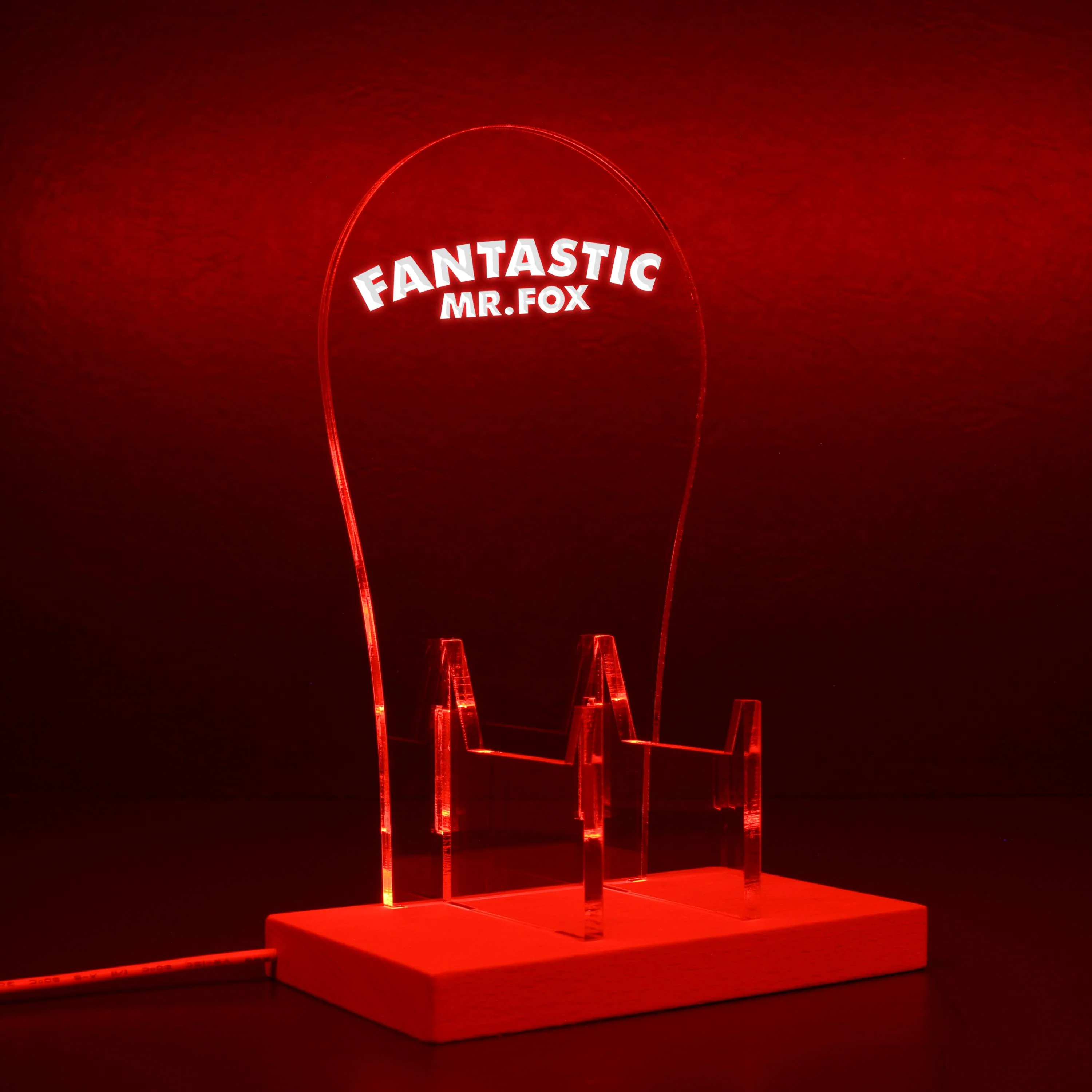Fantastic Mr. Fox RGB LED Gaming Headset Controller Stand - Image 6