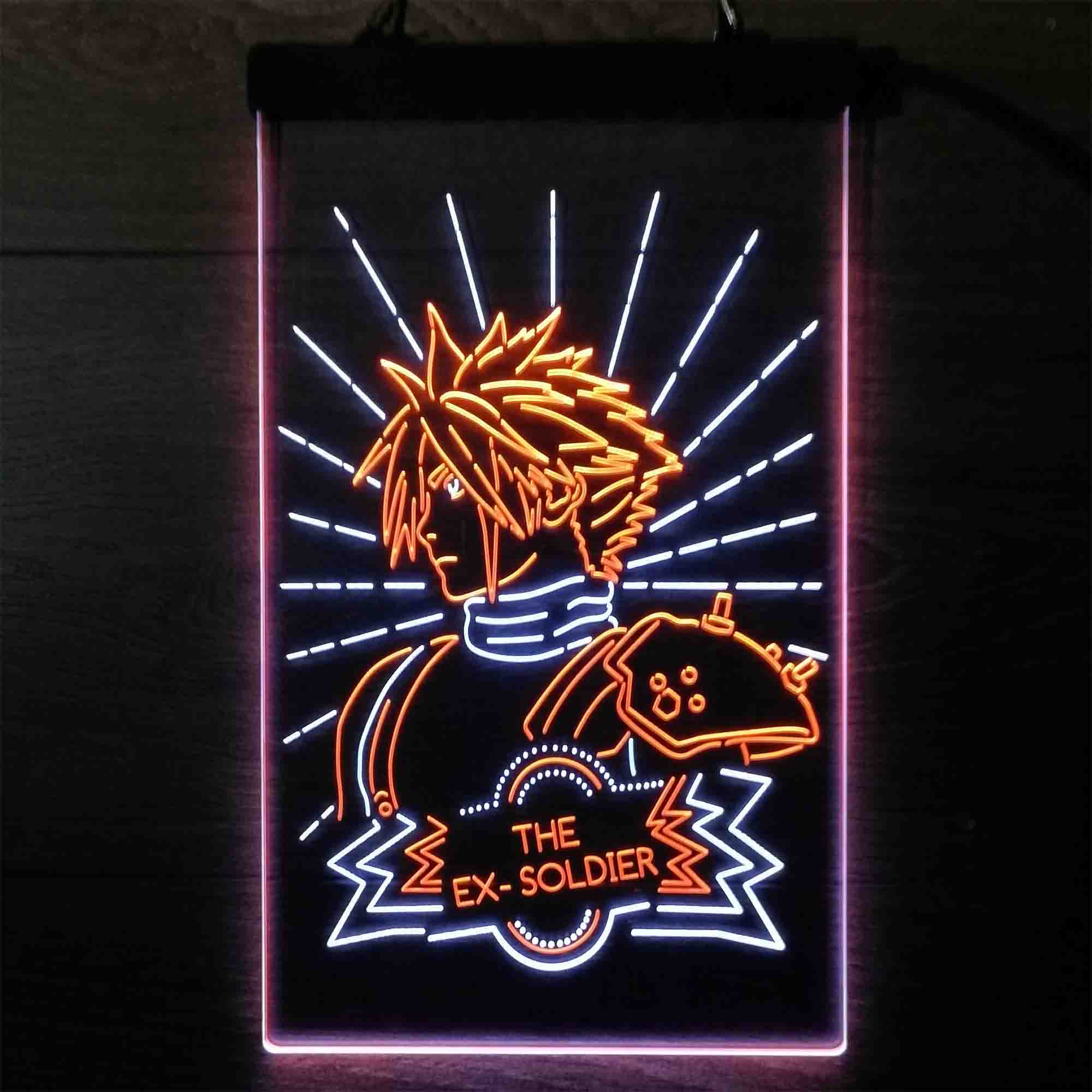 Final Fantasy 7 Cloud Strife Neon LED Sign - Image 4