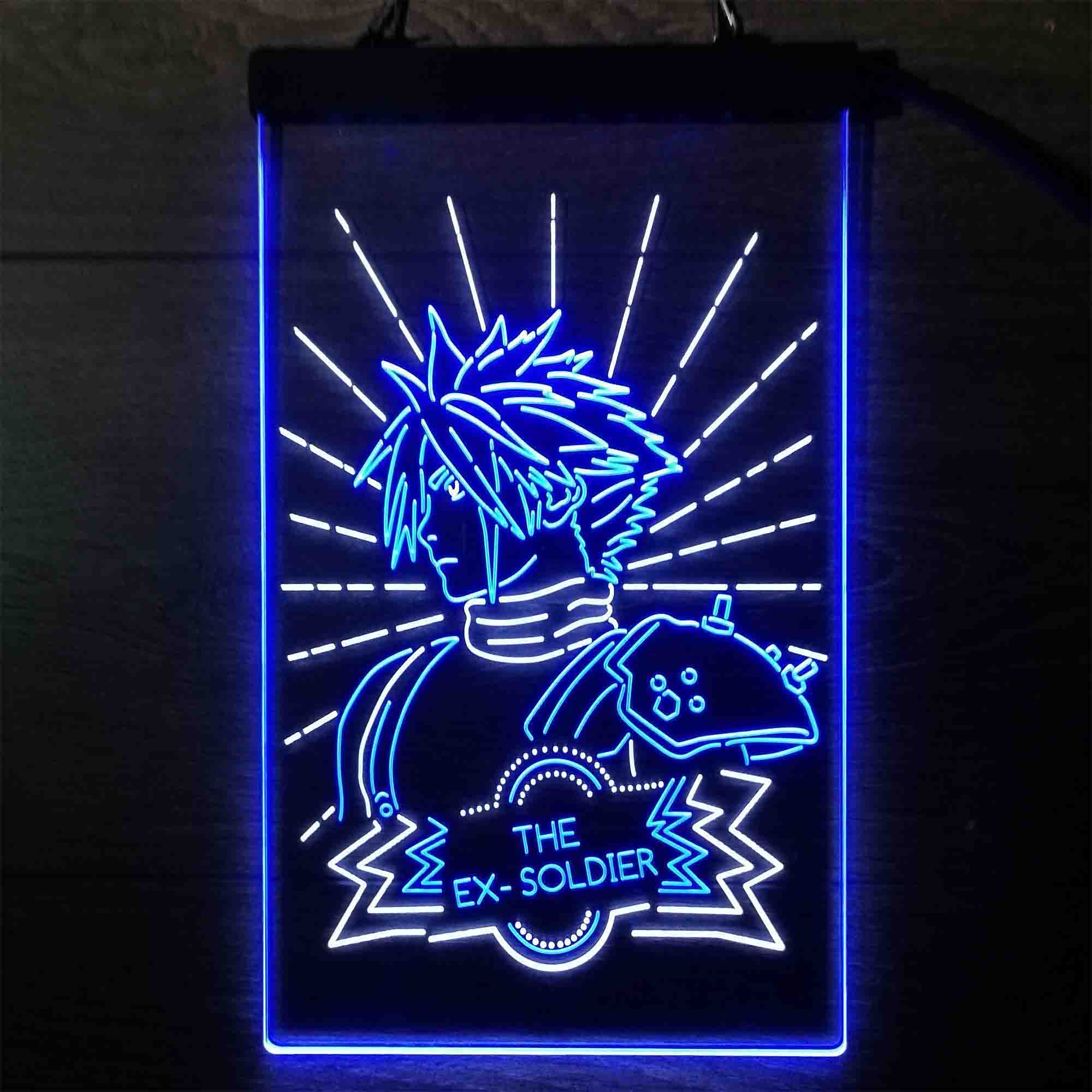 Final Fantasy 7 Cloud Strife Neon LED Sign - Image 5