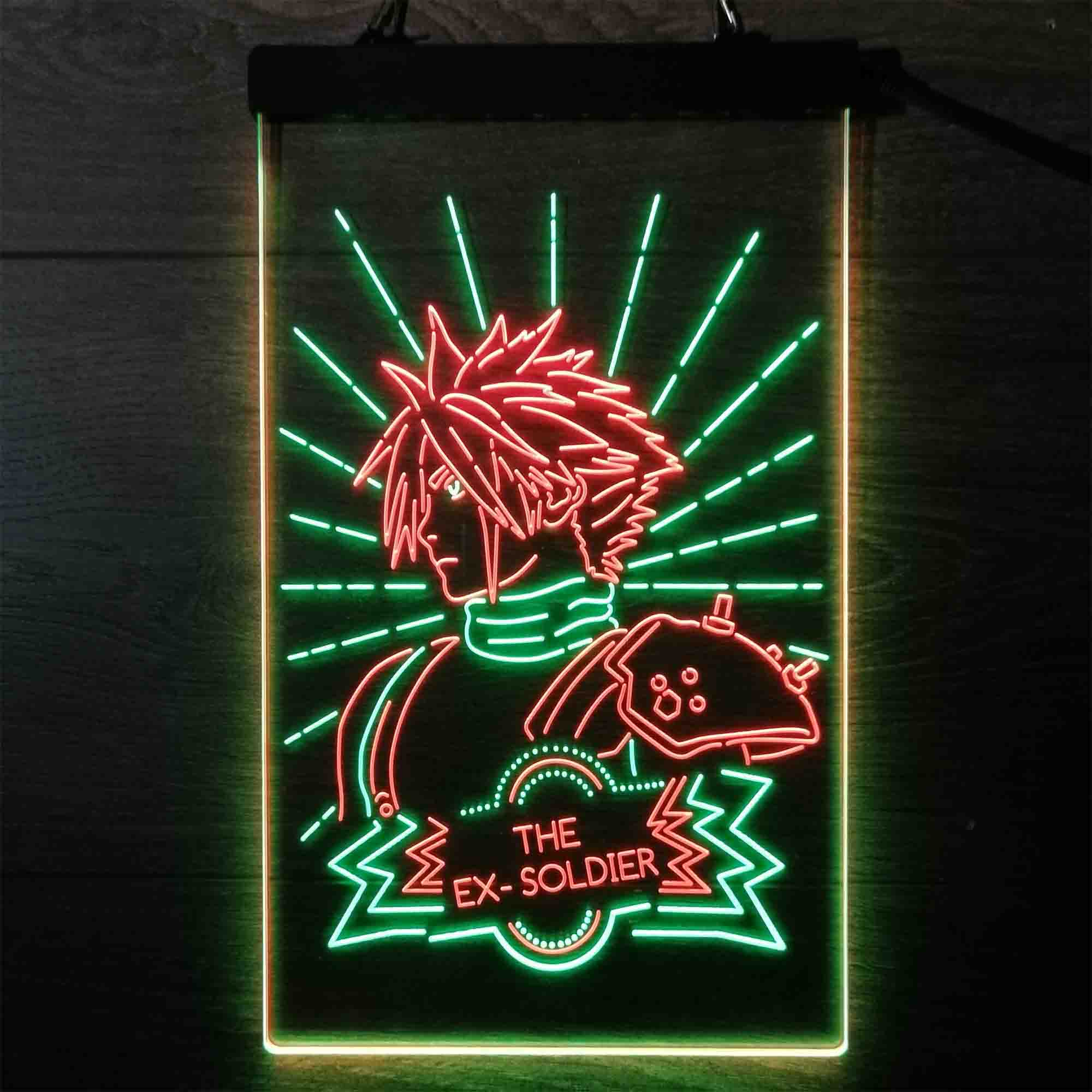 Final Fantasy 7 Cloud Strife Neon LED Sign - Image 6