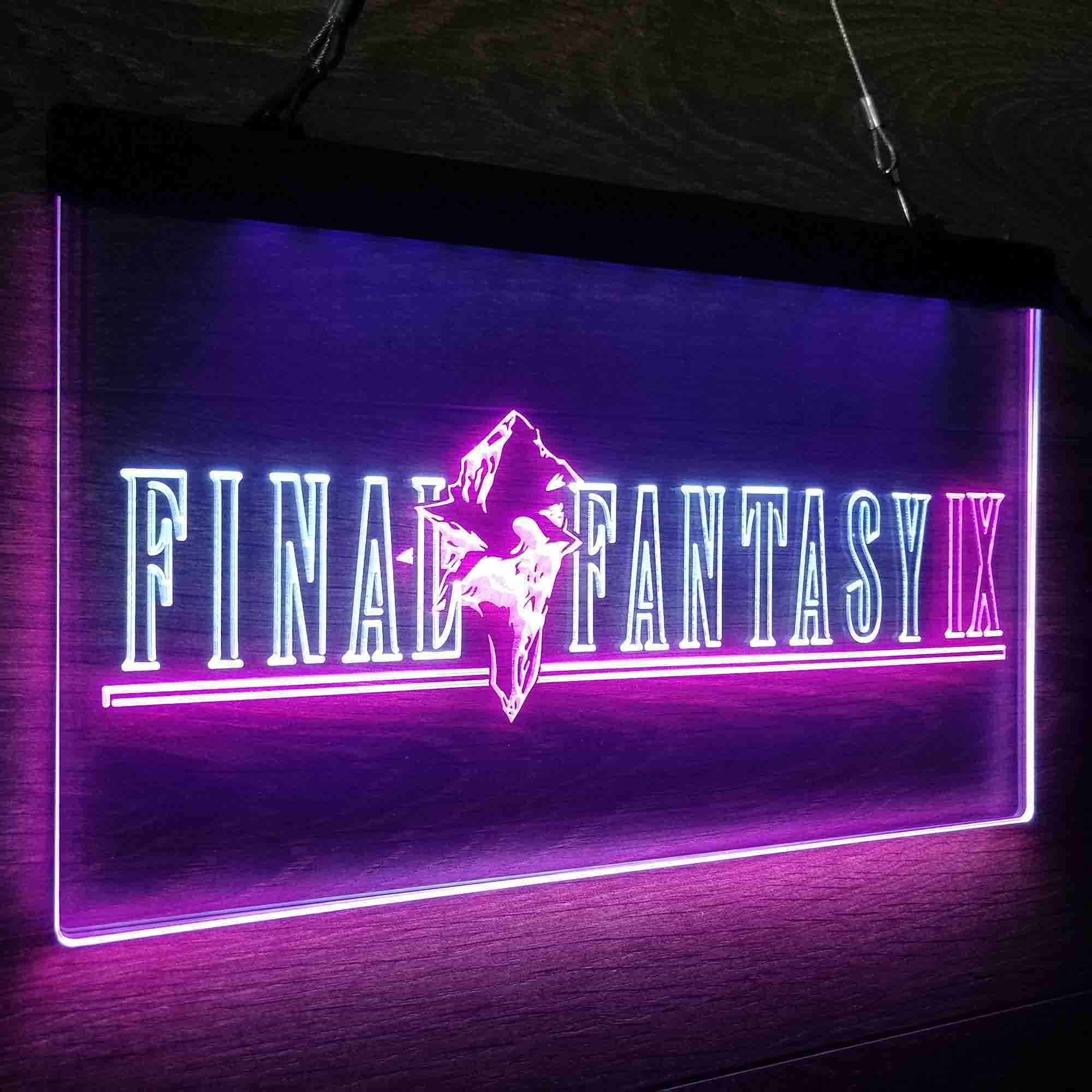 Final Fantasy IX Game Room Neon-Like LED Sign - Image 24